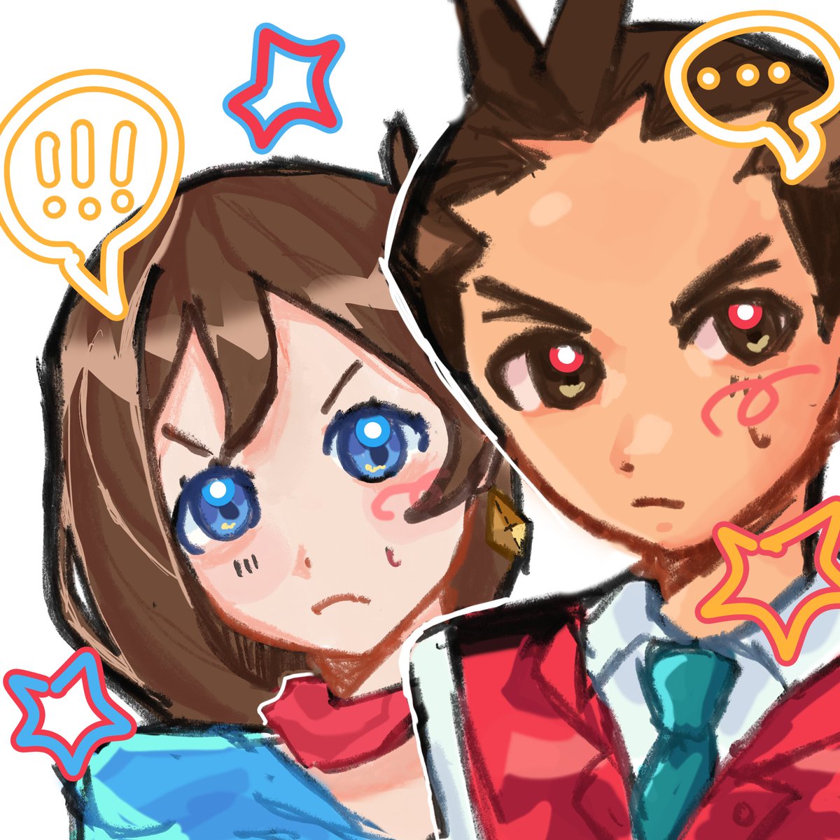 definitelygumi's tweet photo. Fav sibling duo in ace attorney i love them sm
#aceattorney https://t.co/Eg8qSJBXiZ