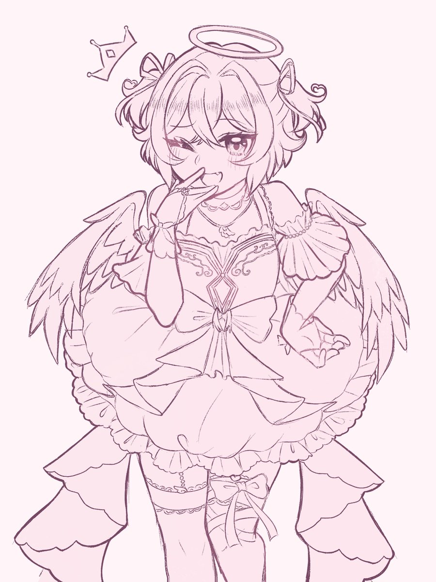 puellamagiverri's tweet photo. fufufufu ! !  you need me to save you again ? !  it’s almost like you’re getting yourself in trouble just to see me . . .

how pathetic ♡

🎨 @/Larzuen on VGEN !
#SaveMeVerri https://t.co/rxKmVAGnX4