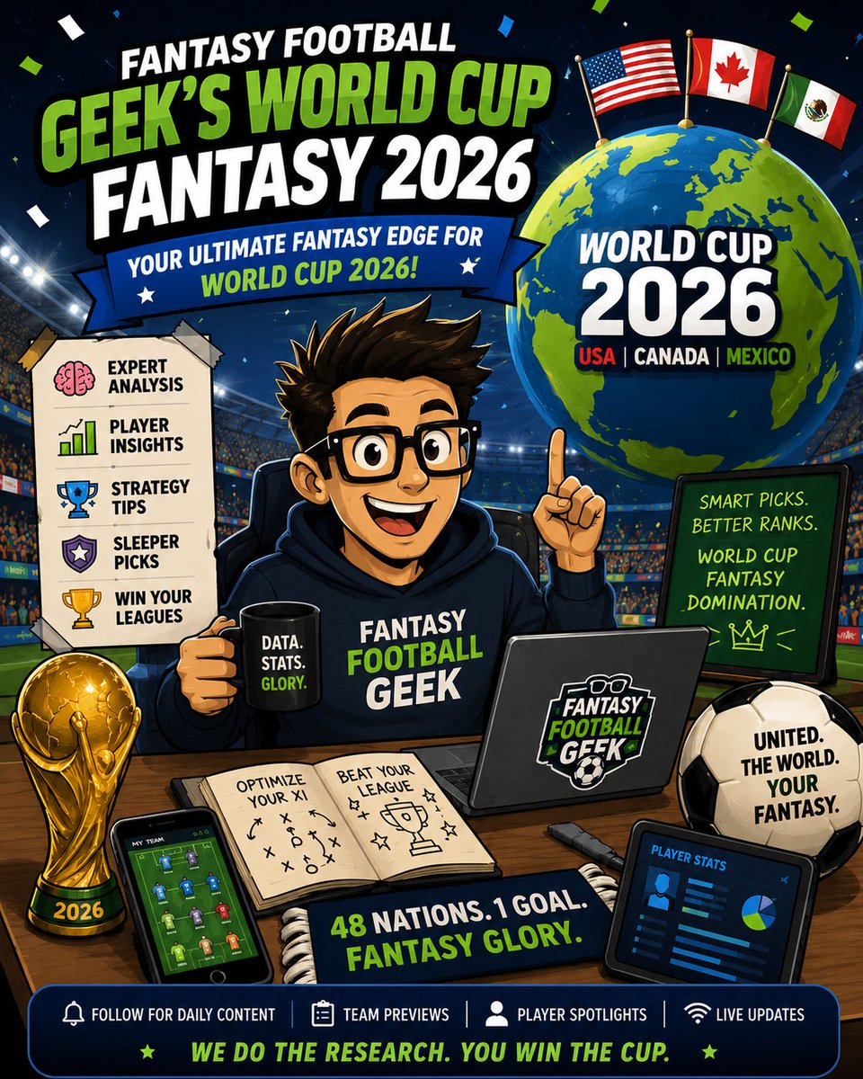 FpLalbert's tweet photo. World Cup Fantasy 2026

FFGeek League Code/Link

Code: F1MUQOX4

Link: https://t.co/TZmXAekJEc

includes teams from myself @FPLVet and @Morfeo_134 

https://t.co/C8fHxu7Bnf

#FIFAWorldCup #WorldCupFantasy #WCFantasy #WorldCup2026 https://t.co/zmQ6aMPsx5