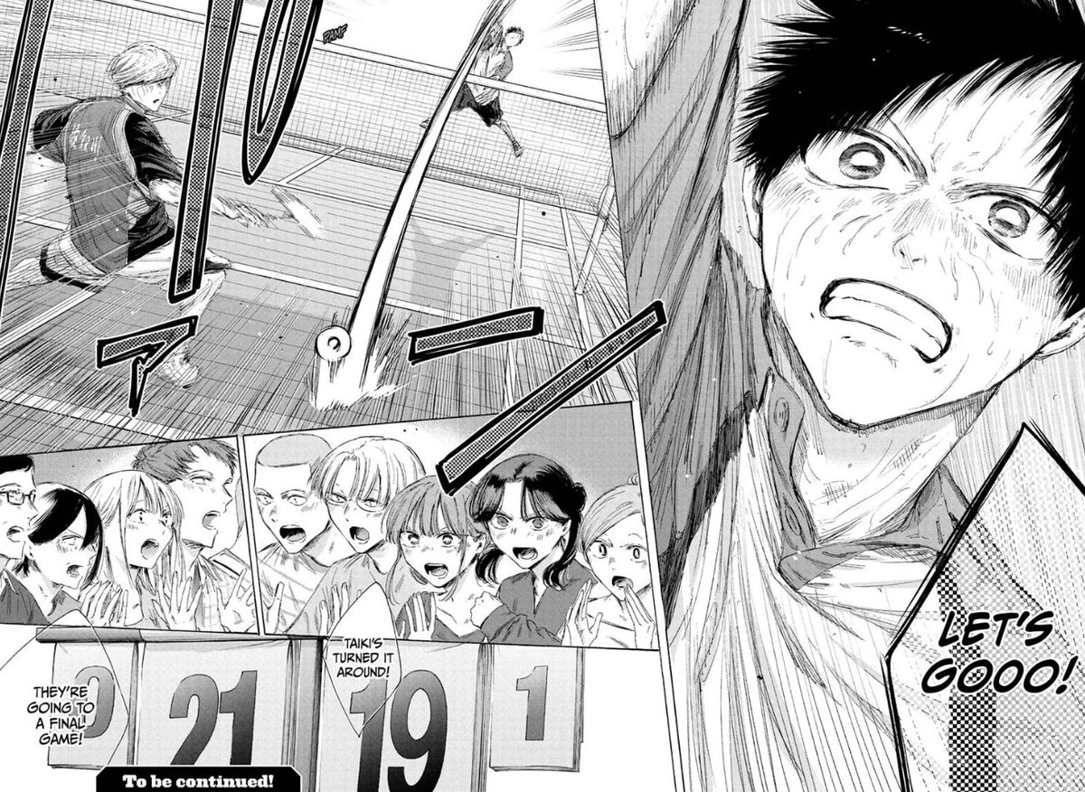 Ramin_Akira's tweet photo. 🛑SPOILER GEFAHR🛑#BlueBox 244
.
.
.
.
Chiaki wird nach ihr erstes Jahr ein Ausland Studio machen um Kinder zu helfen 😭
Taiki hat gewonnen und ist im FINALE🔥 Das Finale kommt immer näher....
#AoNoHako #アオのハコ #BlueBox244 https://t.co/54kFG4Oajy