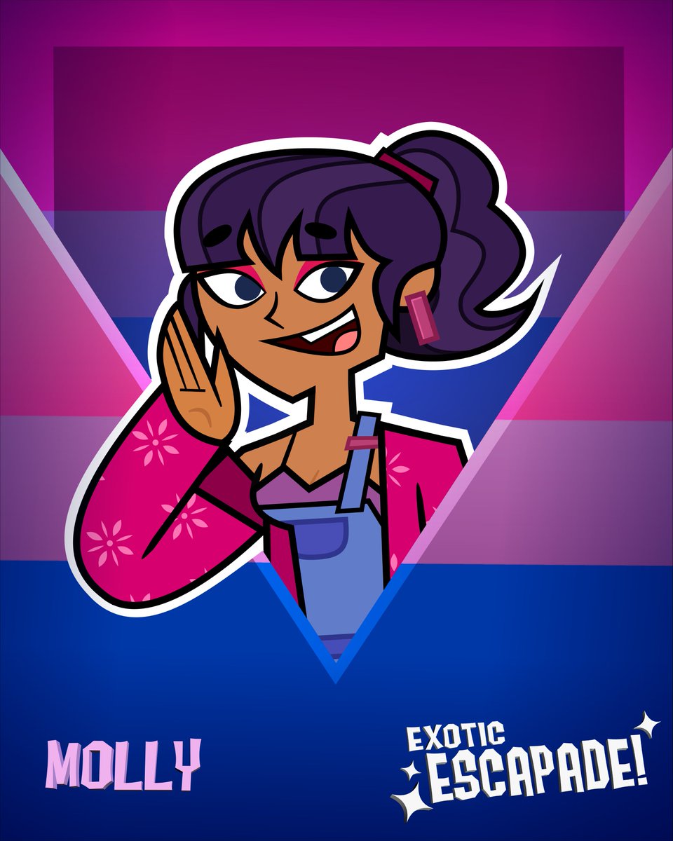 ExoticEscapade's tweet photo. 🌈"PRIDE is nature's biggest strength!"🌈

Molly Gutiérrez is Bisexual! 🌈 

#exoticescapade #eetwt #exoticpride https://t.co/b7YkKAiaWz