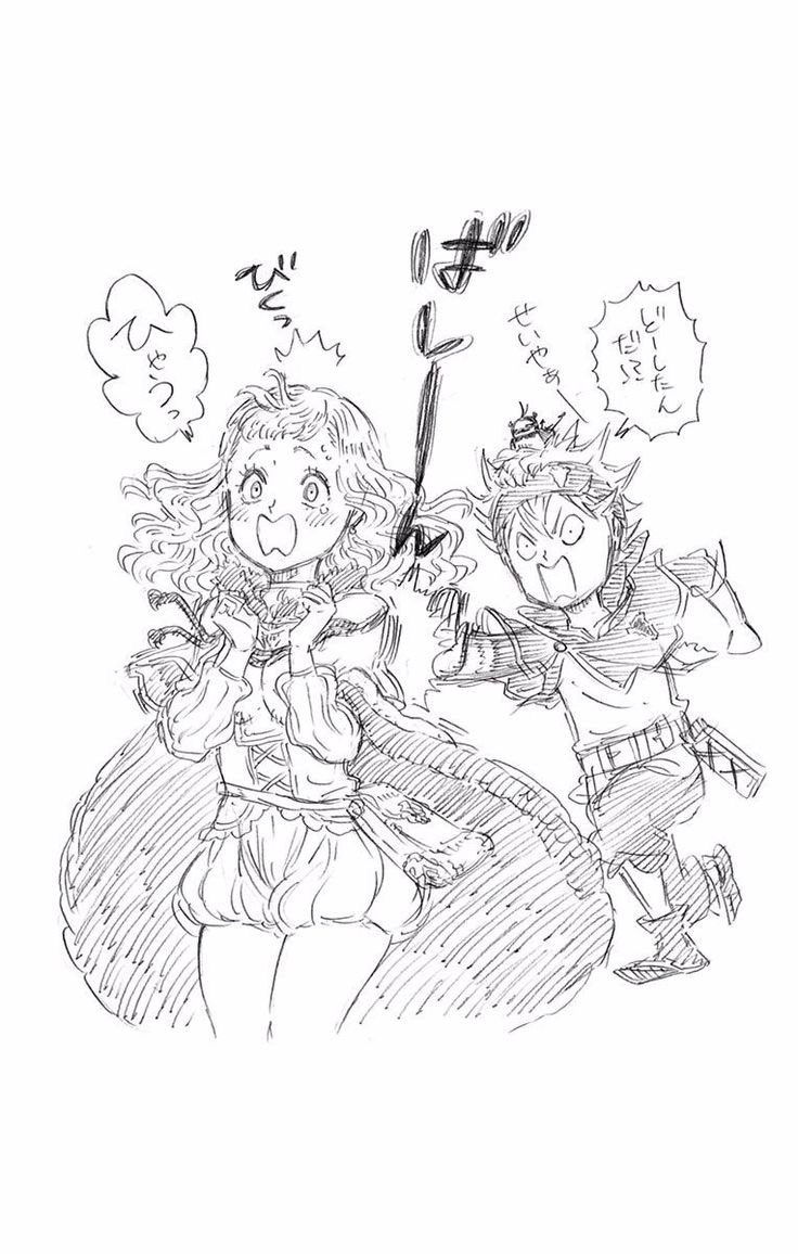 vermillion54426's tweet photo. official sketch by yuki tabata ✍️

Asta X Mimosa 

#Blackclover 
#ブラッククローバー https://t.co/0fb2tGLhxw