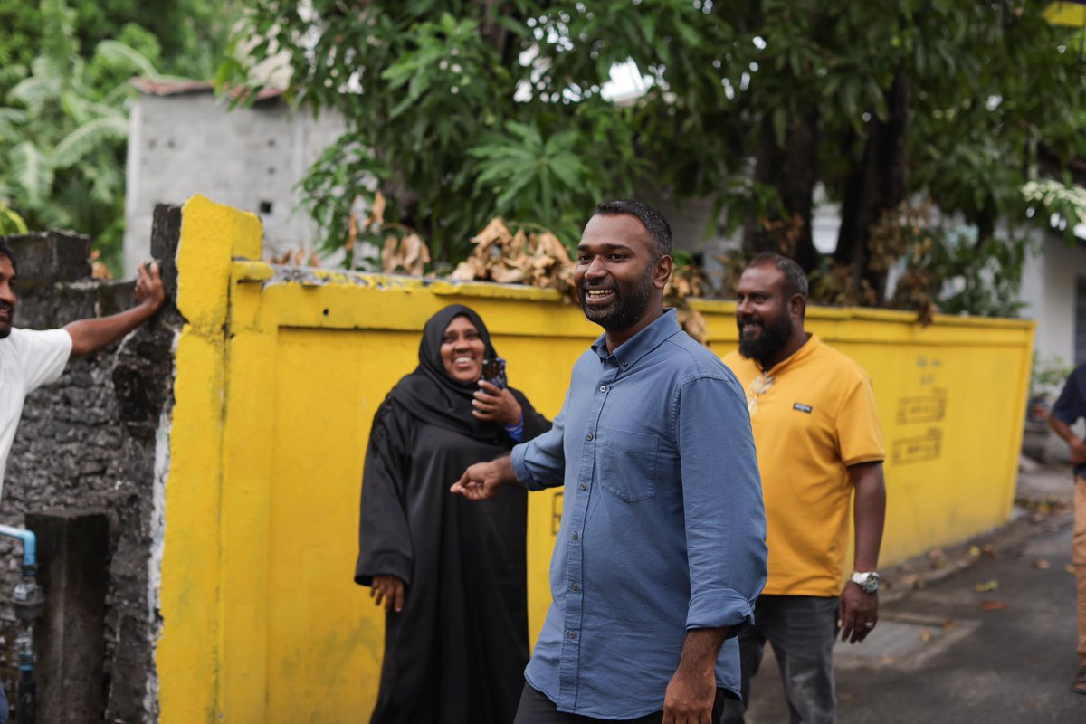 MickailNaseem's tweet photo. ފުވައްމުލަކު  ސިޓީ  އުތުރުންް  ގިނަ  ވާހަކަ  ތަކެއް.  ގިނަ  ޚިޔާލުތަކެއް. 3️⃣✅

#VoteMeekail
#Ithubaaru
#Meekail4CP https://t.co/Q5fM2rRf3M