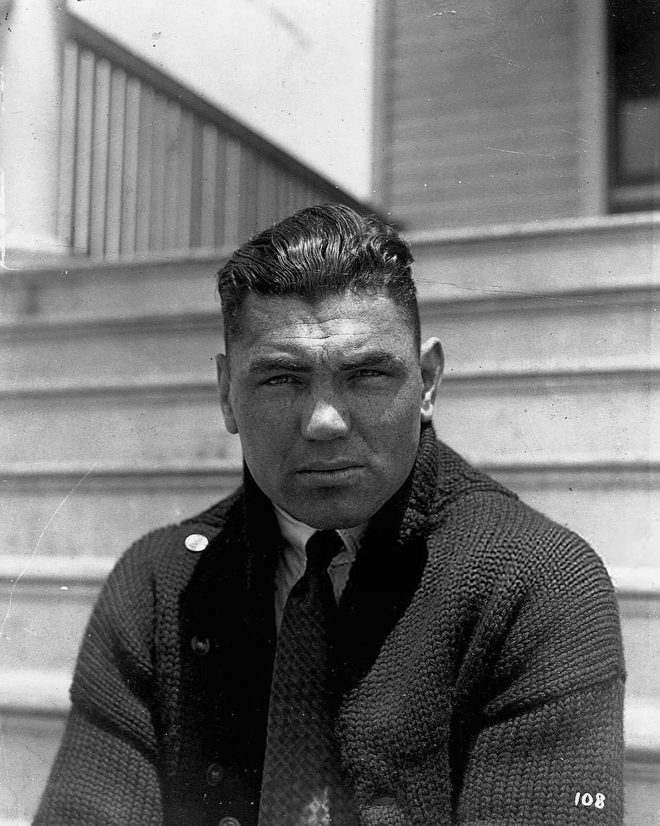 BoxingNewsED's tweet photo. The death of Jack Dempsey at the grand old age of 87 #OnThisDay in 1983 ended that great era of boxing. https://t.co/tMX85kfv5G