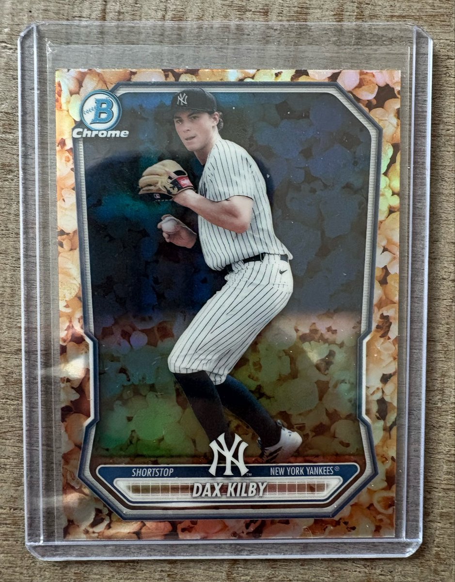 EricSTE's tweet photo. @Elliott0924 @davisdugout @premiercards_2 Gonzalez /5- 225
Rainer /99- 375
Morri International- 425
Kilby Popcorn- 100
Prices are DLVD https://t.co/TFgE64dGSF
