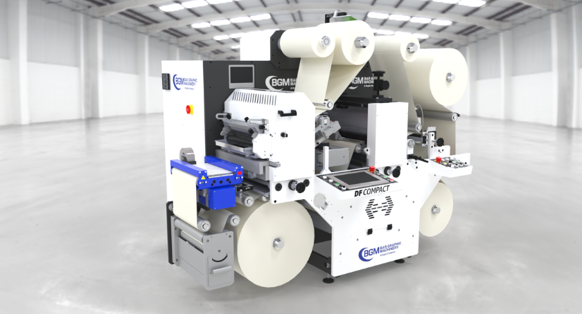 LabelAndNarrow's tweet photo. UK-based finishing equipment manufacturer Bar Graphic Machinery (BGM) has launched Compact, a new range of finishing lines tailored specifically to the needs of digital label printers.

Read: https://t.co/eNd2fNs4LY https://t.co/PjaPvLrEMk