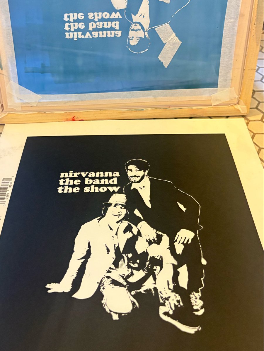413dreams's tweet photo. Nirvanna the Band the Show the Screenprint !!! https://t.co/XzQISarmbq