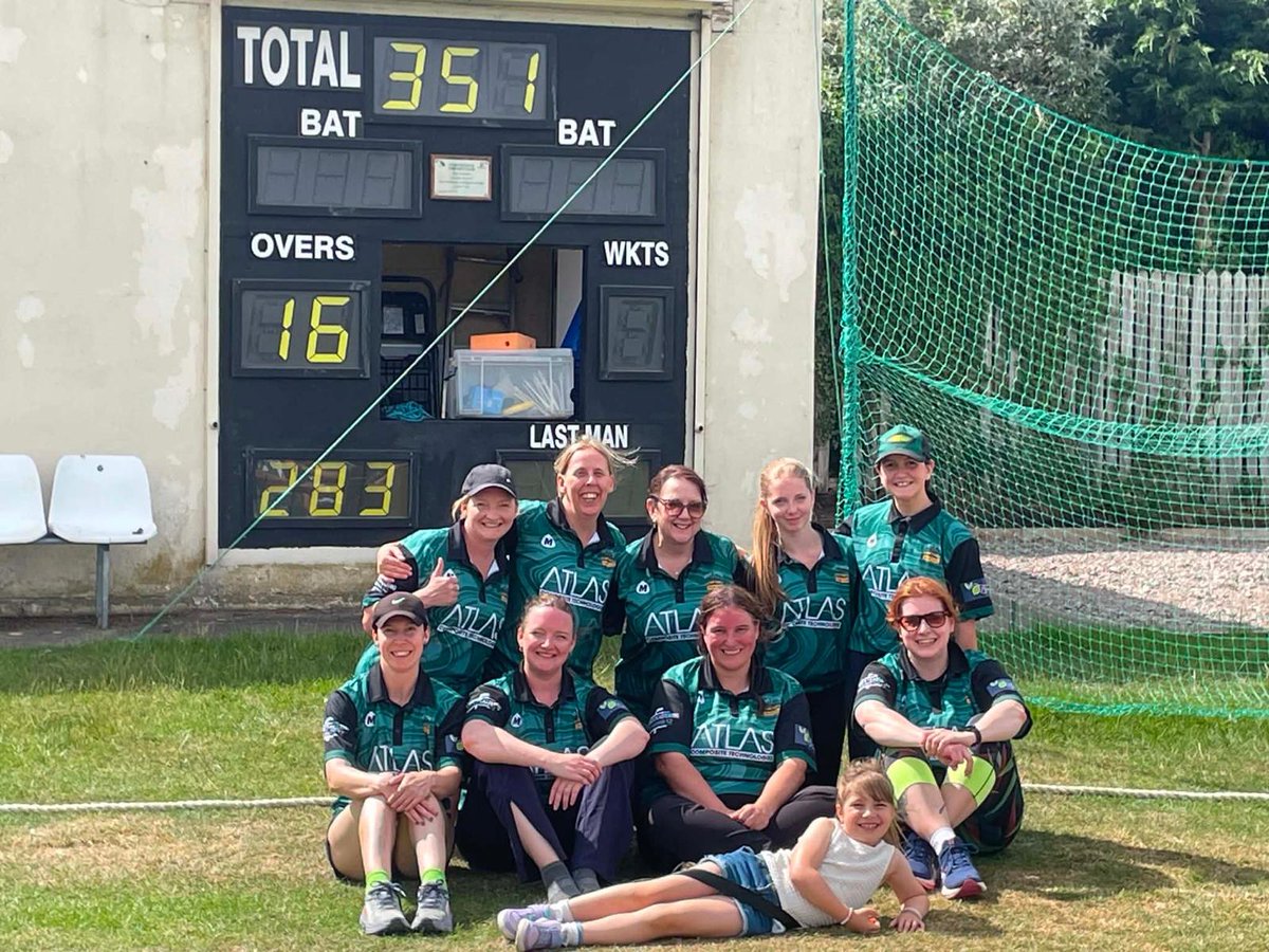 LongEatonCC's tweet photo. Another massive win for our Women's Super 8's side this afternoon, beating Farnsfield by 68 runs!
Farnsfield CC: 98-3 (NET 283)
E.Thompson: 1-16

Long Eaton CC: 156-1 (NET 351)
G.Taylor: 28
L. Langham: 22 https://t.co/5F0n9SoXZa
