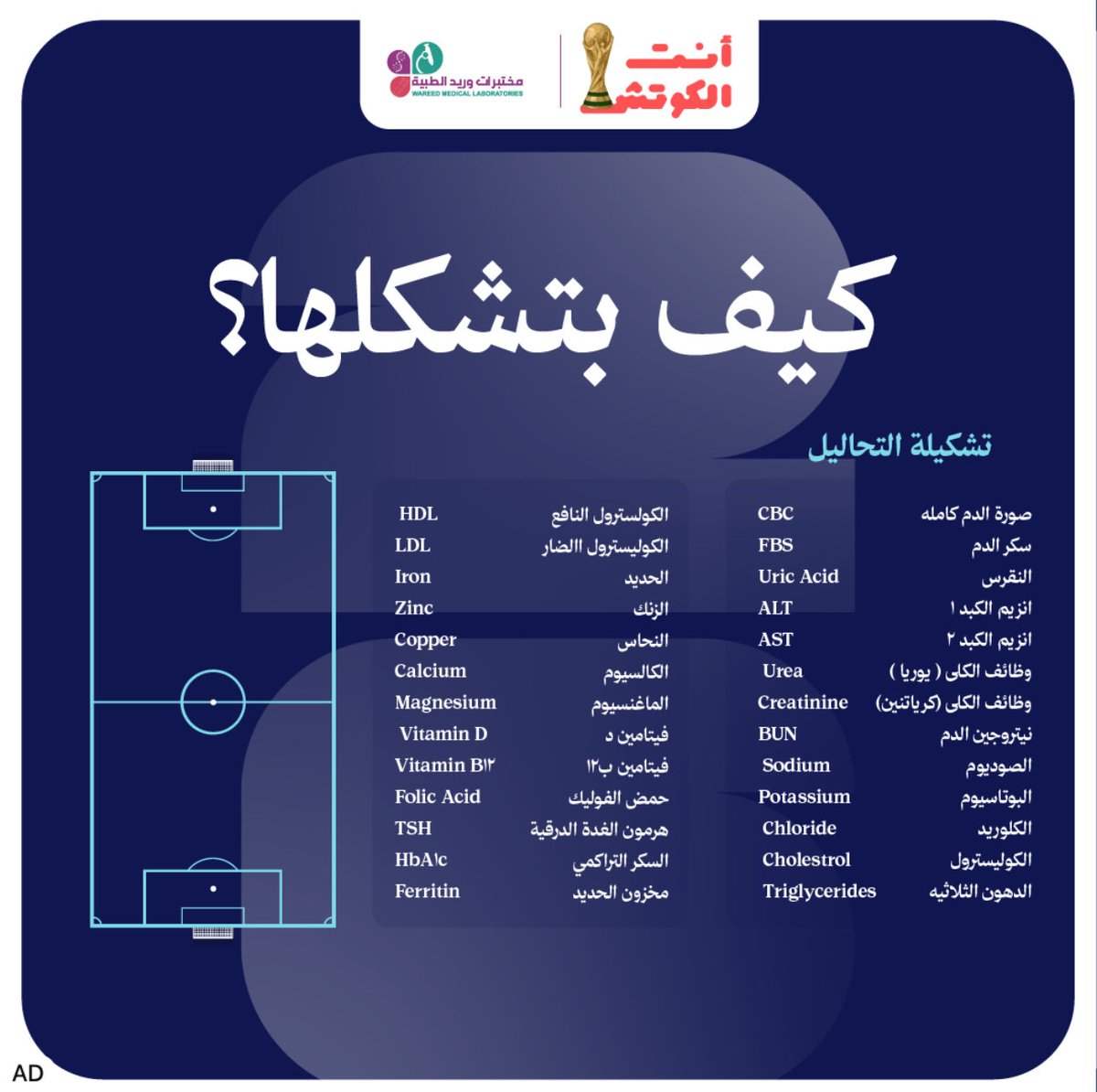 3zoozvic's tweet photo. مختبرات وريد الطبية أعلنت عن أول فائز بسيارة فورد تيريتوري 2026 🚨
ومسوين عرض جنوووووني لكأس العالم تشكيلة كاملة من التحاليل تشكلها بكيفك 🤯
شوفوا عروضهم واحجزوا موعدكم من بدري وترا الزيارة المنزلية مجانية 👇🏻 https://t.co/0WJqgaCnIz
