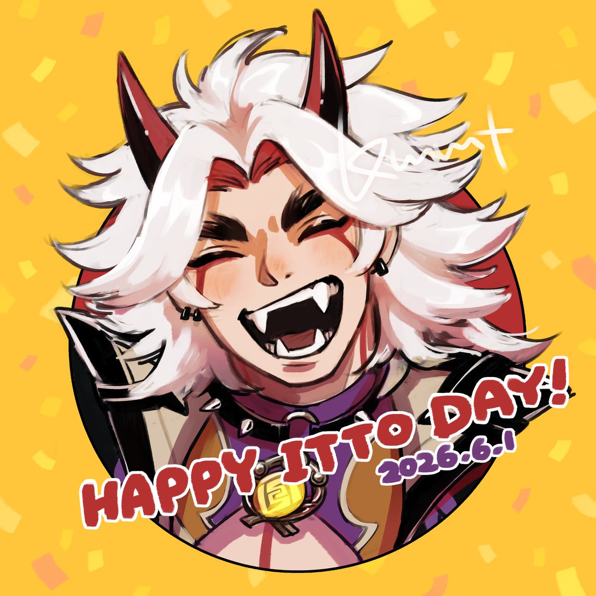 kmmt_g's tweet photo. #荒瀧一斗生誕祭2026
親分！好きだ！めでたい！ https://t.co/a0foRIhEbh