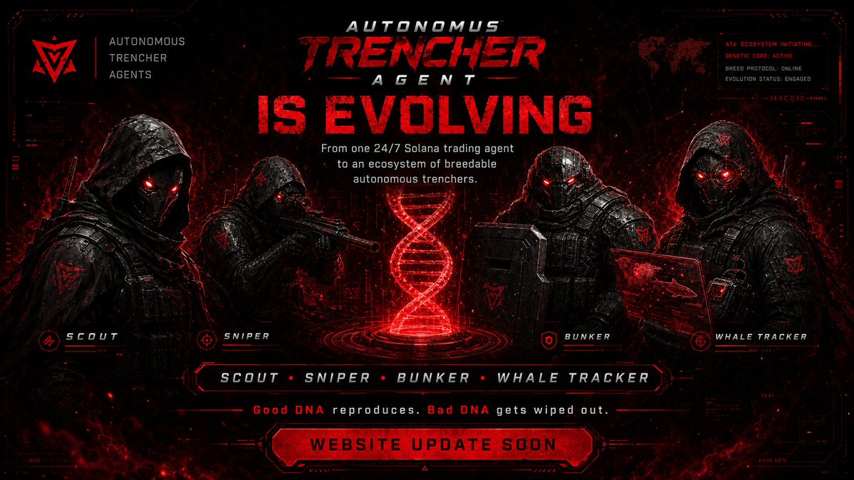 Autonomus Trencher Agent tweet media