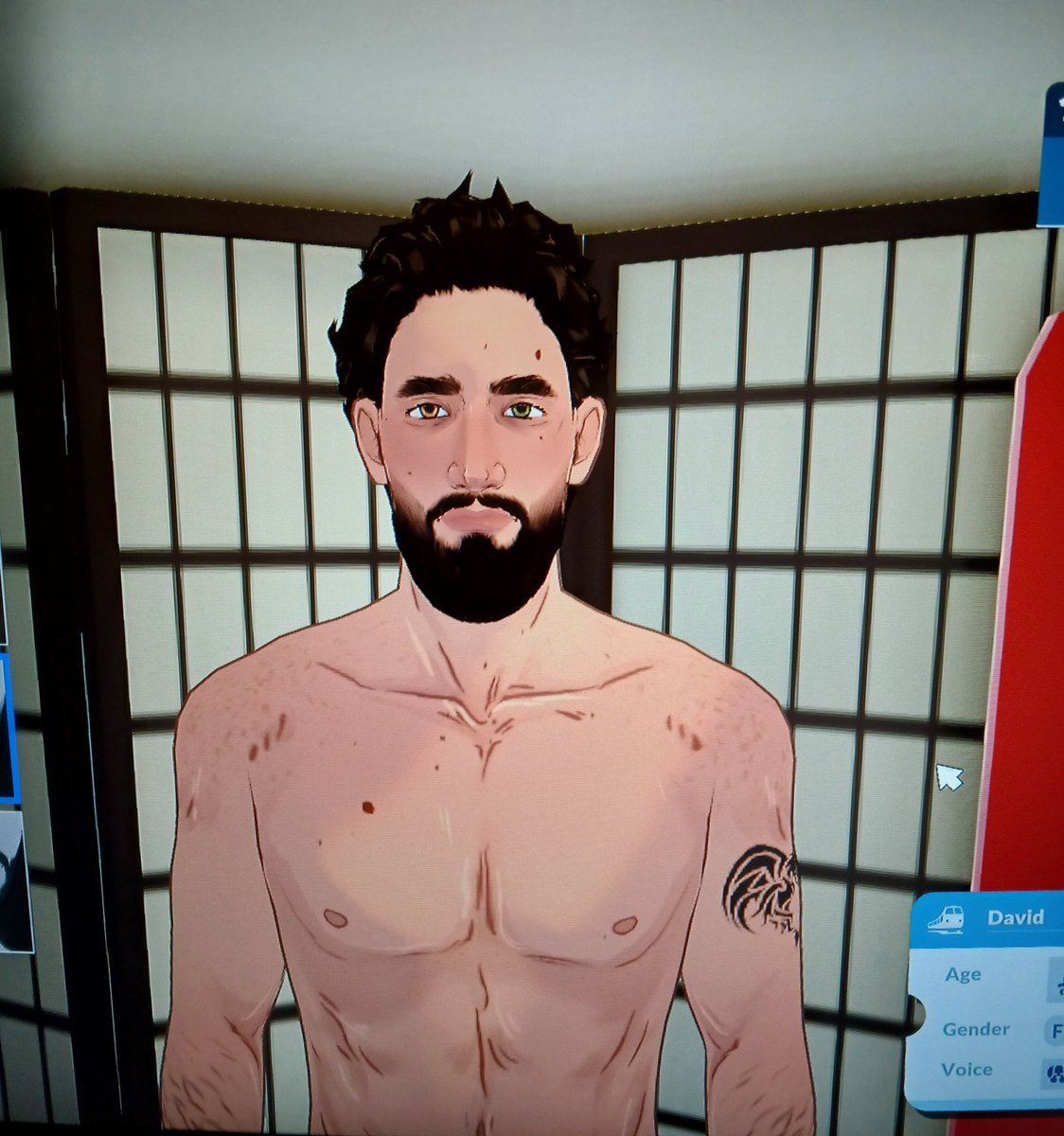 Lightsims8's tweet photo. Extra David 'Big Bean' Williams outfits &amp; bearded version; #paralives #para #paralivesgame #paramaker @ParalivesGame #LS8_ #LightSims8 https://t.co/j5JAaiTStU