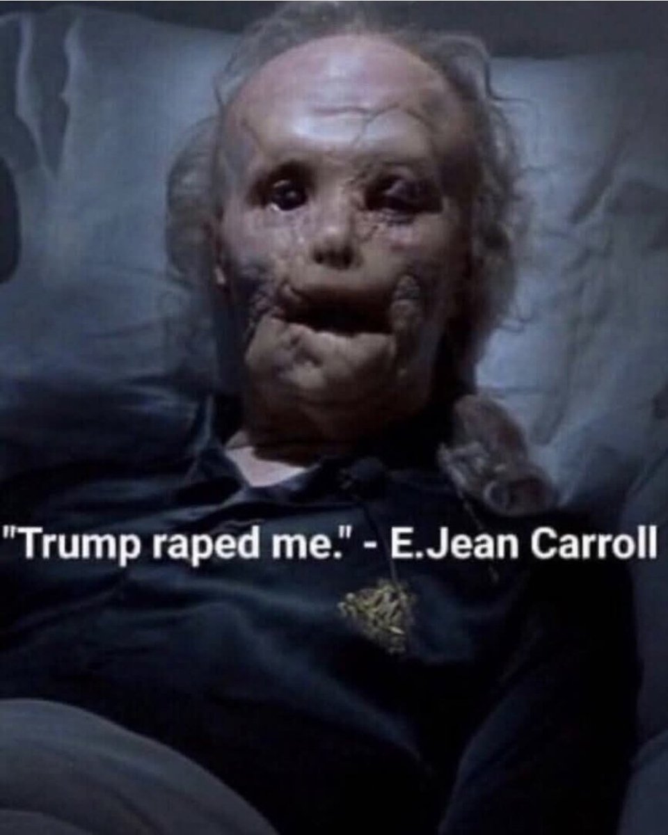 Jrobahm's tweet photo. @ejeancarroll @MaryLTrump https://t.co/njClymy0lW