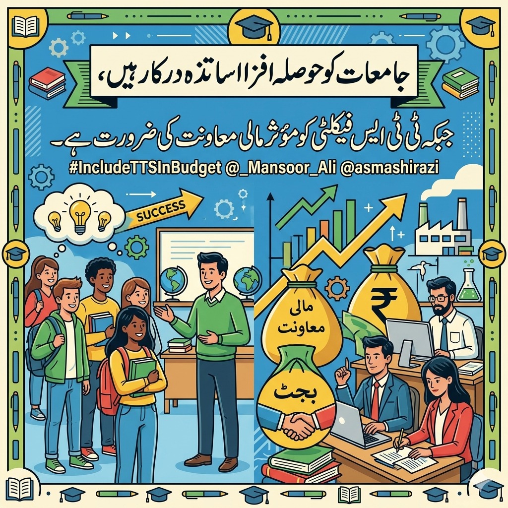 SSashah006's tweet photo. #IncludeTTSInBudget 
@DrNiazAhmadSI 
@MIshaqDar50 https://t.co/G5QPMDyCdE