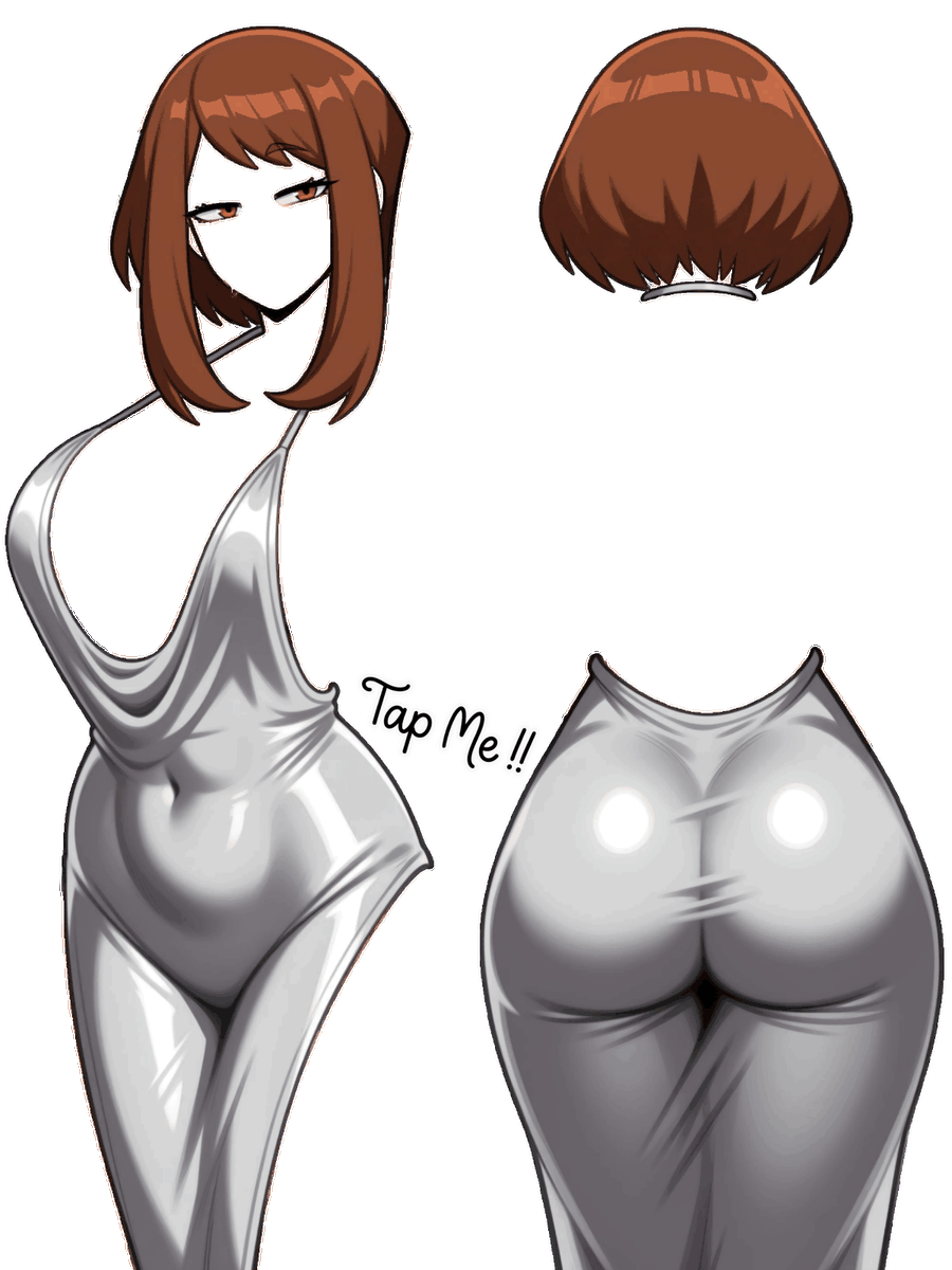 juwusus's tweet photo. Tap for Ochaco Uraraka
silver halter dress 
my hero academia https://t.co/Za9GiHFXh3