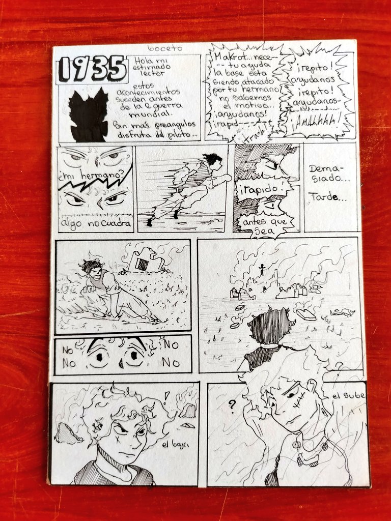 EstevenGonzlez2's tweet photo. Orígenes-Makrot. Páginas 1-3
#draw #artㅤㅤㅤㅤ #drawingsㅤㅤ #manga https://t.co/q5gdNpDy6S