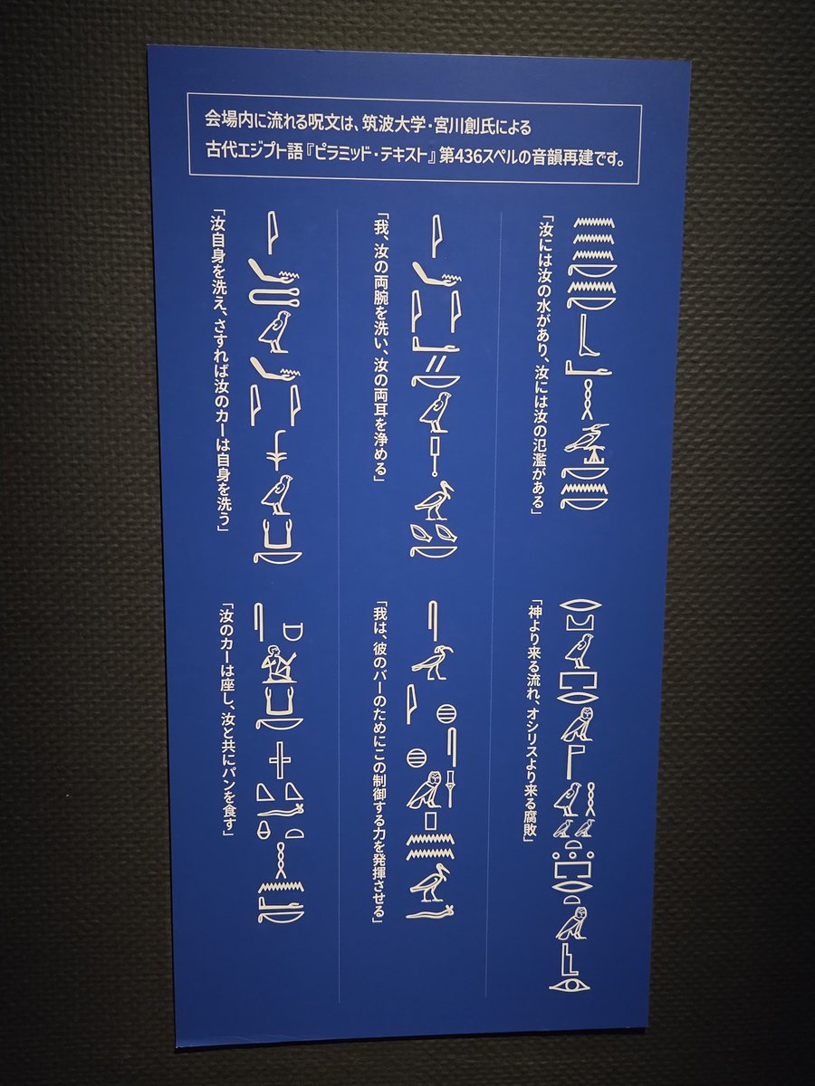 yny_angels's tweet photo. 念願のエジプト展行ってきた😊なんか神秘的で、3000年前のミイラとか鏡・包帯・指輪とかを見てきたけどこんなに綺麗に残ってるやなぁって思った😊絵もちゃんと色があってこの時代に凄い技術があるんやと驚き❗色んな名前の展示物やったけど知らん名前もあって勉強不足でした😔 https://t.co/RN7N2zI5F4