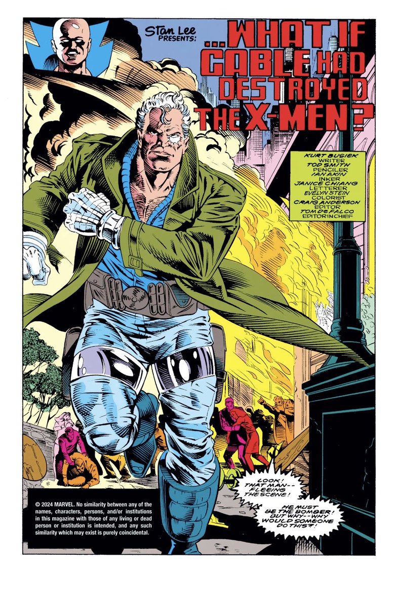 Daily_Cable's tweet photo. What If…#46
Art by Tod Smith
Cover and interior page. 

#Cable #marvel #marvelcomics #art #comics #90scomics #90smarvel #90sxmen #comicart #xmen #xforce #mutants #90s #dailyCable
#Cableaday https://t.co/NkFhiHMwek