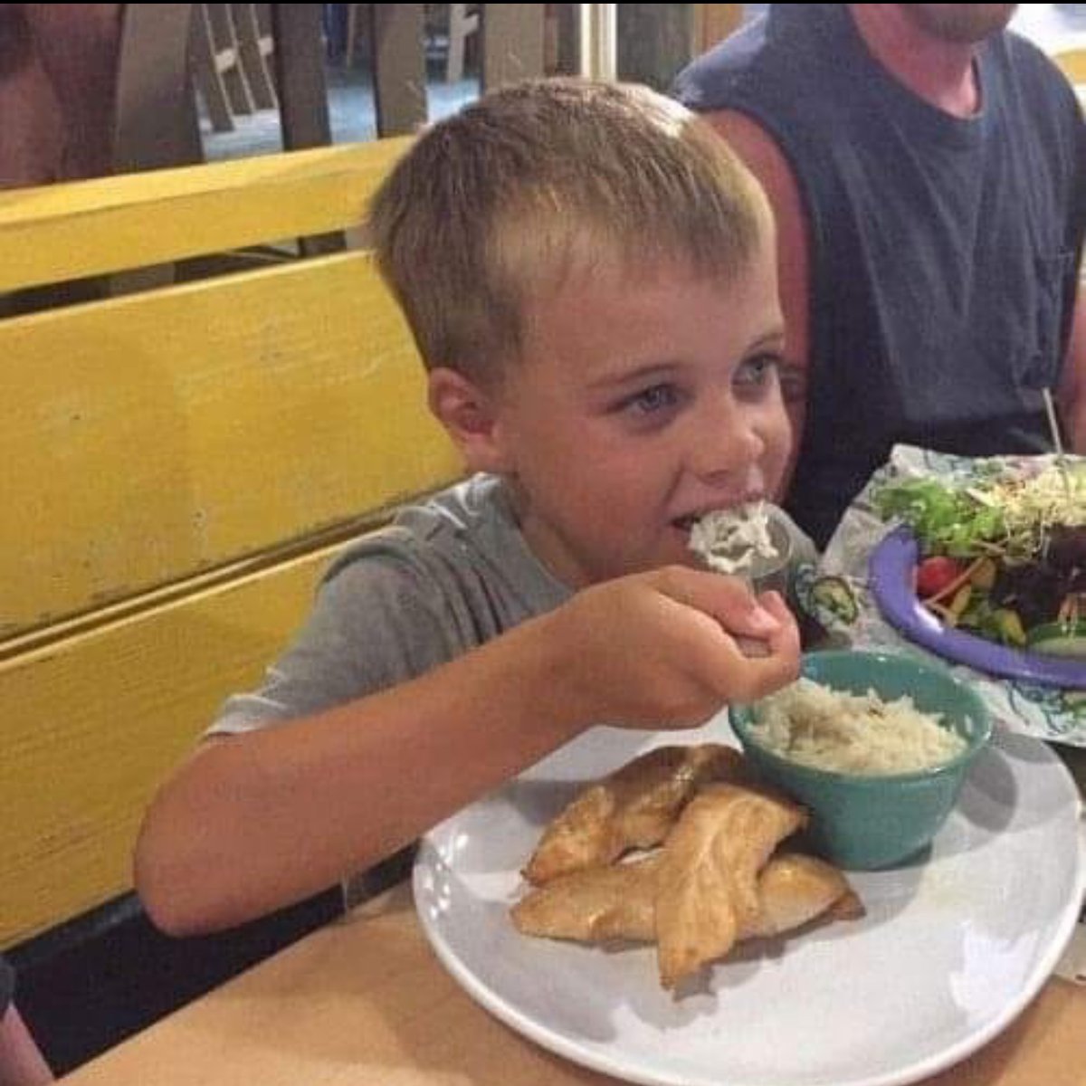 feelgoodtale's tweet photo. Dear LuLu's,

You are looking at a picture of a boy who, in his 6 and a half years, has never been able to order from a restaurant. He was diagnosed with serious, life-threatening food allergies when he was 4 months old, which makes eating out impossible. He is extremely allergic to tree nuts, peanuts, dairy, and eggs.

A week ago, while on vacation in Fort Walton Beach, FL, we heard that your restaurant might be able to accommodate him. I called and spoke with the manager, Justin, and he was absolutely amazing. After I explained that you have a completely separate area for cooking food for people with allergies and the different menu items that work for him, our whole family of 13 drove 30 minutes to try it out.

We were taken care of far beyond what we could have imagined. My sweet boy, Isaac, had a once-in-a-lifetime experience. We all enjoyed delicious food, and Justin checked on us continuously, making us feel like a top priority. We danced, sang, played, and had a night I, as his mother, will never forget.

On the way home, Isaac said that the best part of our beach vacation was eating at LuLu's. Thank you from the bottom of my worried mother’s heart for giving him this experience. Your allergy-free menu is truly amazing. We WILL be back next time!