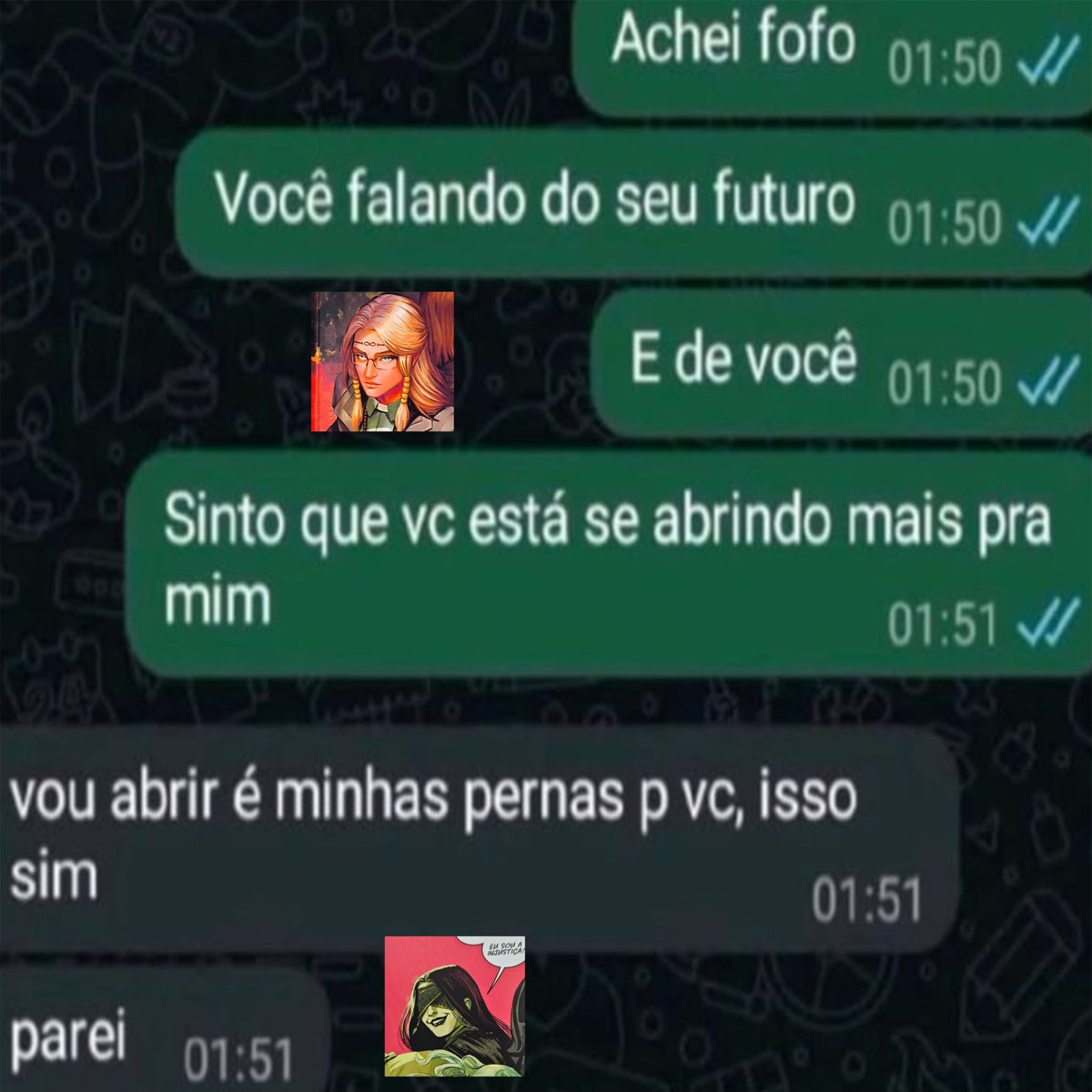 ︶' ' 𝐀cervo 𝐃angal !! tweet media