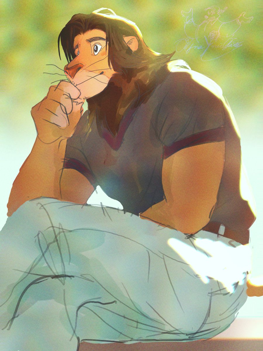 dyn19dg's tweet photo. a lion boy https://t.co/GVF35kb7Aw