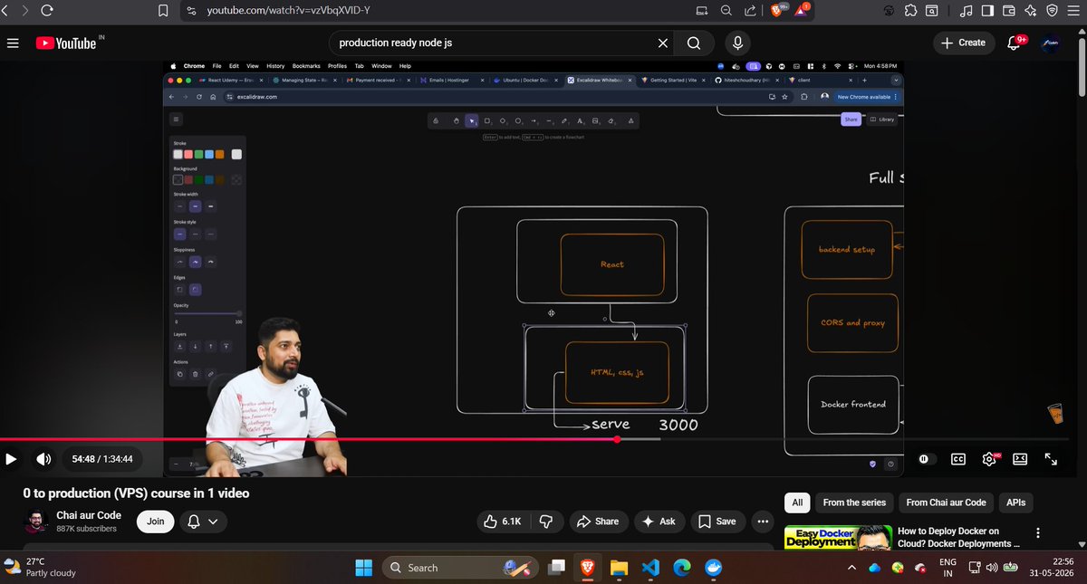 DevAvinash48601's tweet photo. Today I learned how to Dockerize a React (Vite) application. 🚀

Key concept

Next step: Docker Compose to run React + Express together with a single command.

#Docker #ReactJS #Vite #WebDevelopment #FullStack #MERNStack #DevOps https://t.co/CkWlqU1ReY