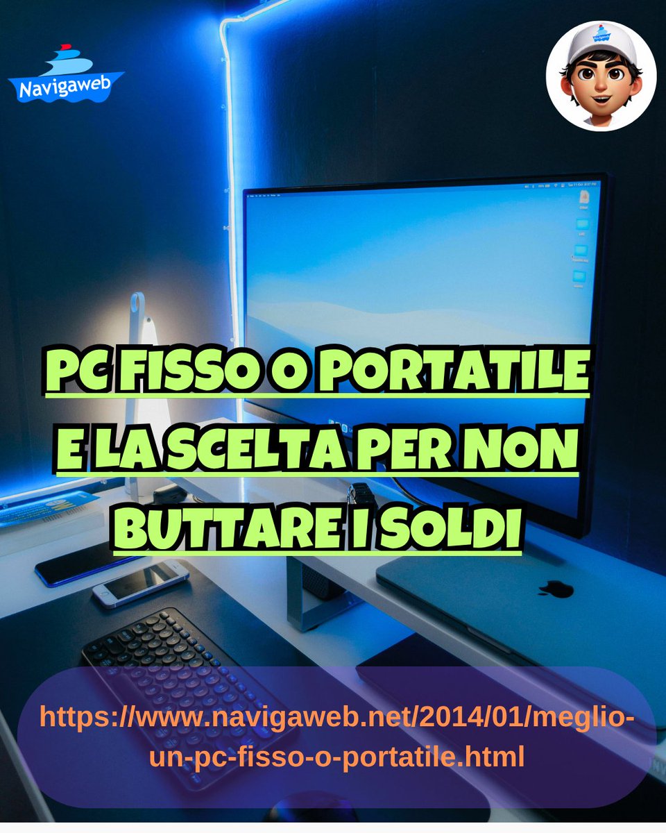 pomhey's tweet photo. PC fisso o portatile e la scelta per non buttare i soldi https://t.co/IB5Aa2huvI https://t.co/QwITzZT3hf