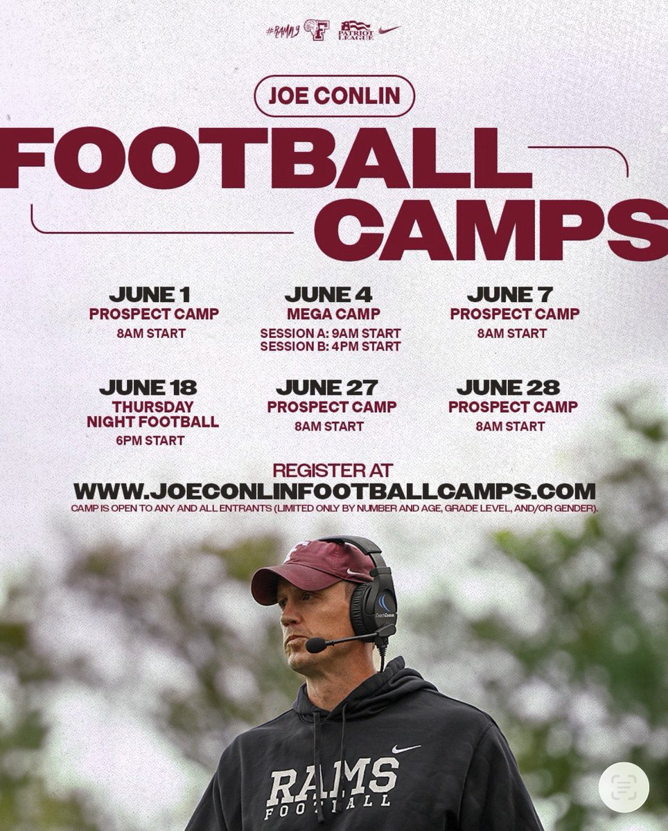 BranaghMikey's tweet photo. Very excited to compete @FORDHAMFOOTBALL tomorrow! @FUFBRecruiting @ArtAsselta @Coach_Conlin @Ryangreenhagen1 @Coach_Szuch @MahwahFootball https://t.co/Mi6314FtoV