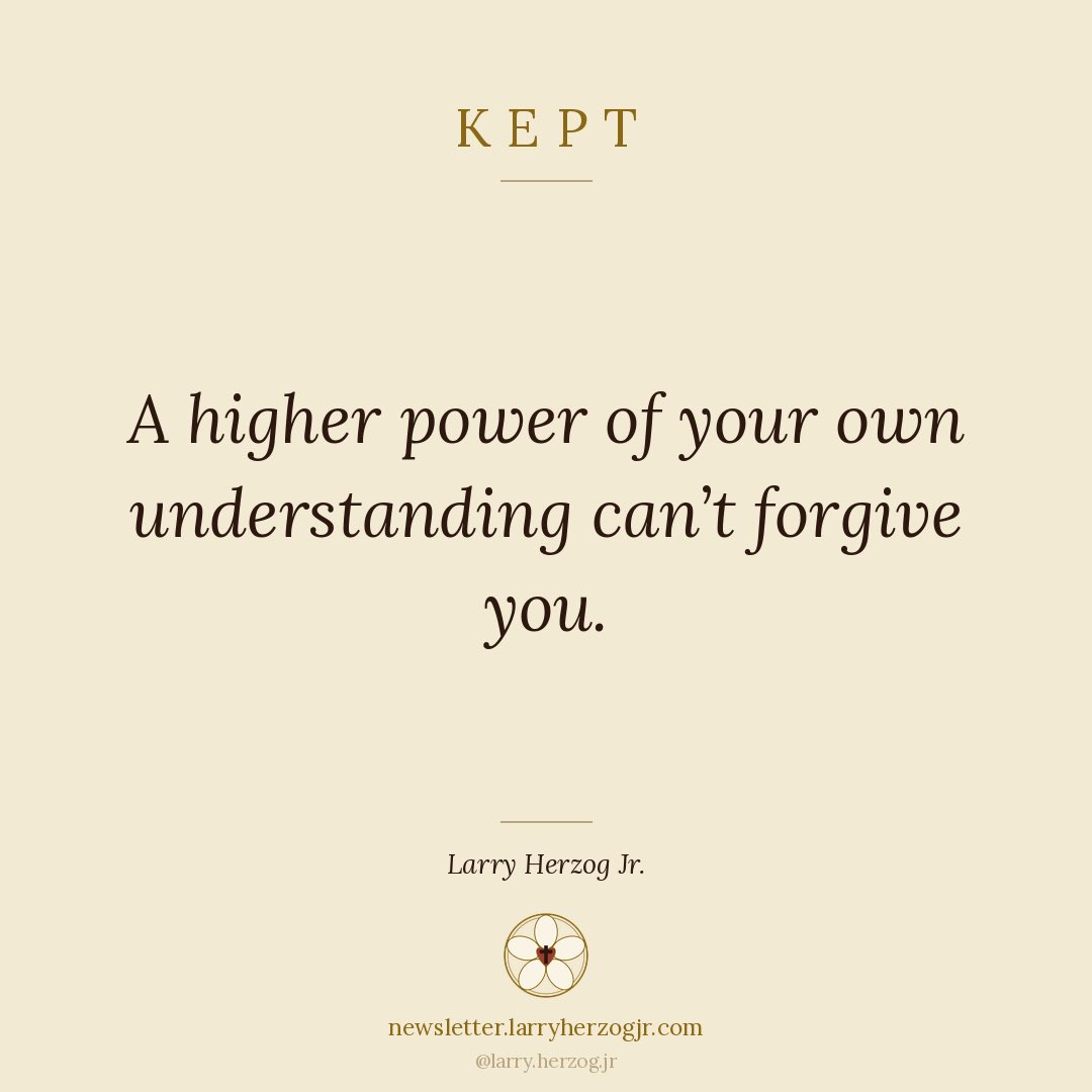 larryherzogjr's tweet photo. New book: KEPT — Sobriety, Grace, and the Hand That Won’t Let Go.

For the person who has worked the steps, tried harder than anyone knows, and still wakes at three in the morning sure that grace isn’t for him. Not after this.

It’s not another program. It says the opposite: you cannot keep yourself sober, you cannot keep yourself saved, and you were never the one who was supposed to be doing the keeping.

Written by a recovering alcoholic, sober by grace — for the people still sitting in the chair, and for everyone who loves them.

[Available on Amazon]
#ChristianRecovery
#KEPT