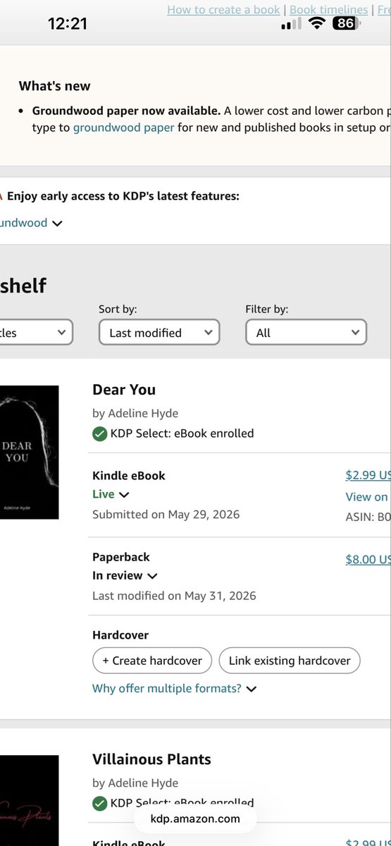 PorcelainRose5's tweet photo. My latest collection, Dear You, is officially under review for paperback publication. The kindle edition is currently available for purchase or through Kindle Unlimited! #poetrylover #selfpublishing #kindleunlimited #poet #poetess https://t.co/jU4kCormF6