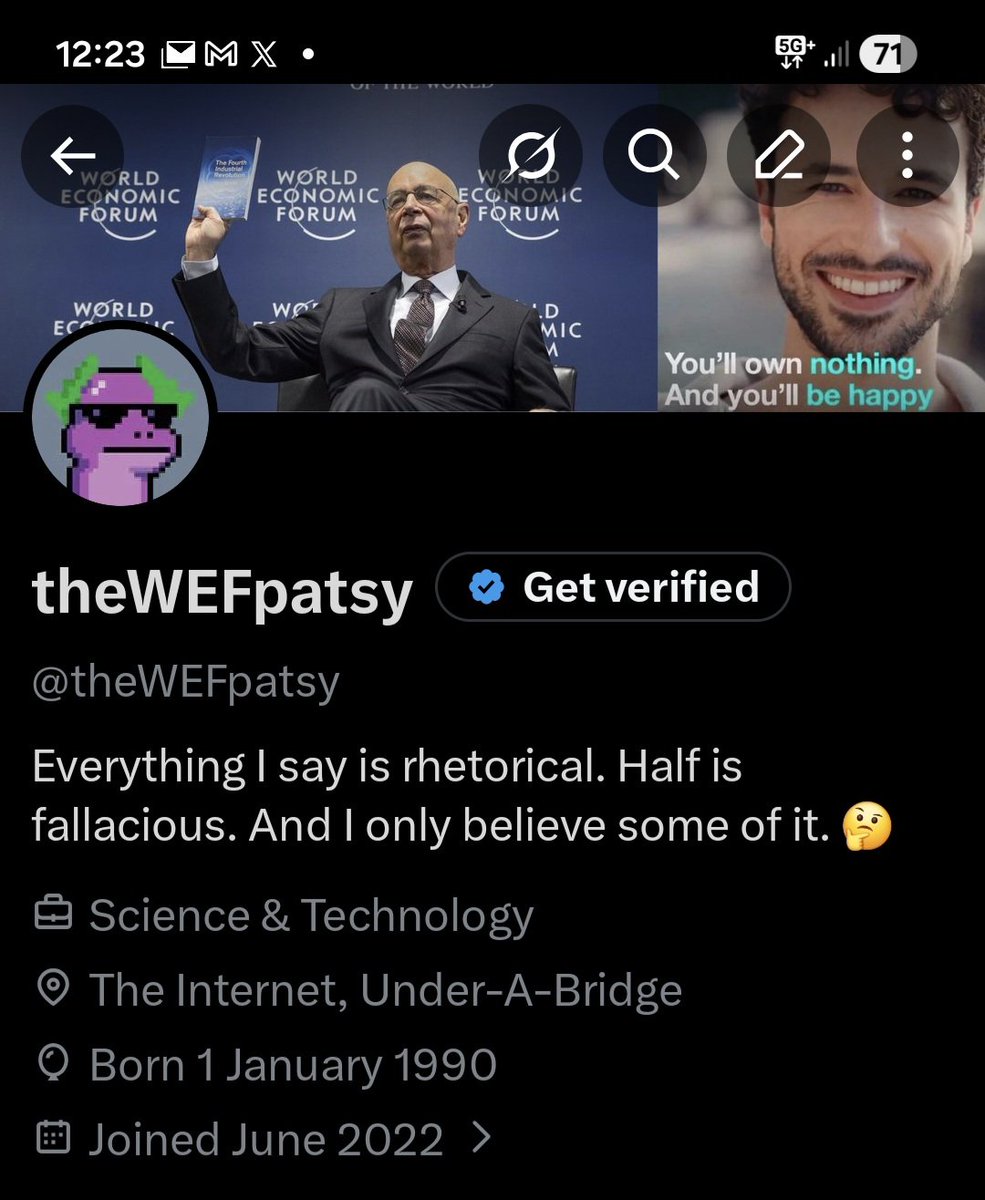 theWEFpatsy's tweet photo. @Arlo_the_Intern Huh? https://t.co/ocQ3rTJ2fr