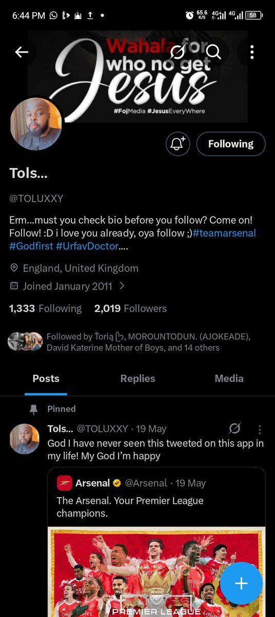 thislami's tweet photo. @enodamade @TOLUXXY @Arsenal Up Gunners
Both of you being followed✅ https://t.co/4Y8bi4EALx