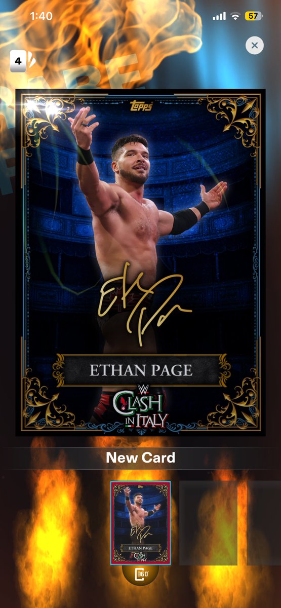 AmandaDSassy's tweet photo. I got these 2 gems on WWE Topps Slam today!!!!!! @OfficialEGO #Egomaniacs #WWEToppsSlam #ToppsSlam #WWETopps @ToppsSLAM @Topps https://t.co/ycMKbVrEef