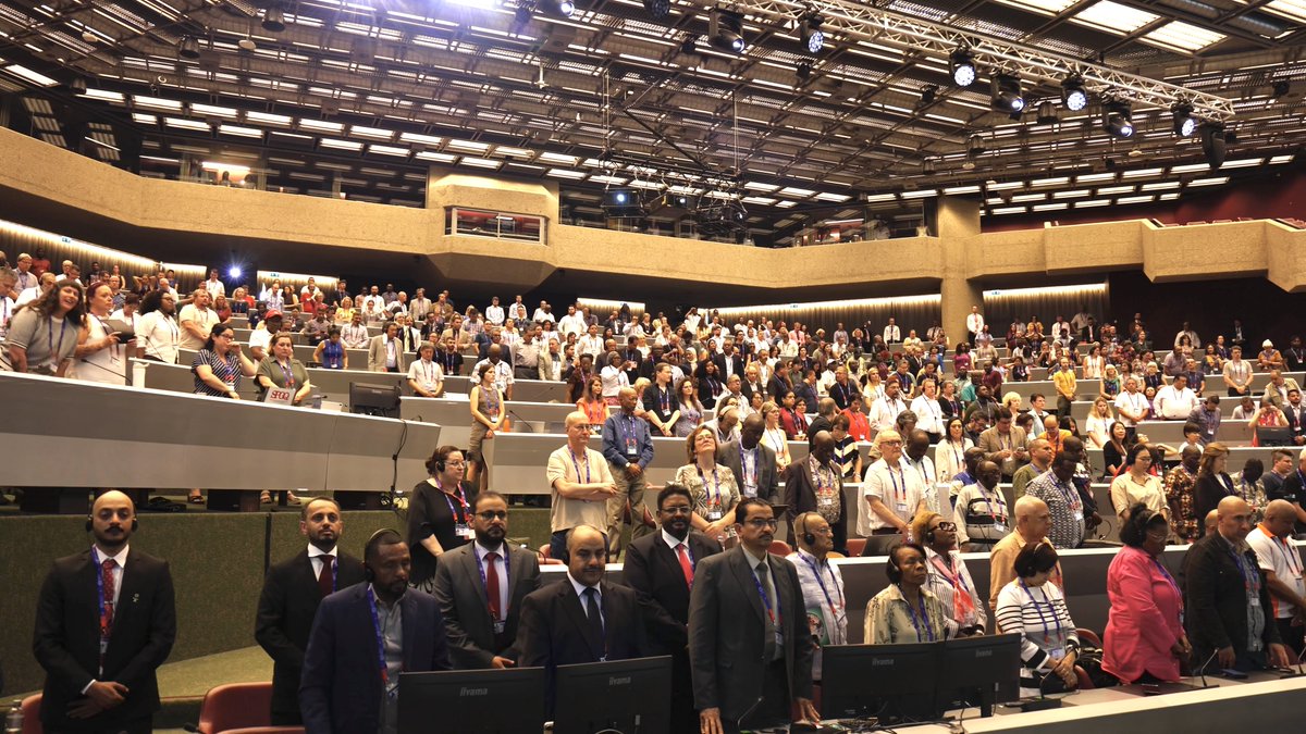 ILOACTRAV's tweet photo. Ahead of the 114th Session of the International Labour Conference, the Workers’ Group held its first meeting on 31 May 2026.

Oliver Röpke, Director of the ILO’s Bureau for Workers’ Activities (ACTRAV), reaffirmed the support of the Bureau and the ILO for workers’ organizations worldwide in a turbulent and challenging world of work:

“At a time like this, the role of the ILO is more important than ever. As the only multilateral institution where governments, employers and workers come together on an equal footing, the ILO remains a unique and indispensable platform for dialogue, cooperation and progress.”

Oliver Röpke, Director of the ILO Bureau for Workers’ Activities (ACTRAV)

The Workers’ Group also observed a minute of silence in memory of the workers who lost their lives in the course of their work over the past year.

Photos are available here:
https://t.co/kePP36dbkL

@oliverroepke