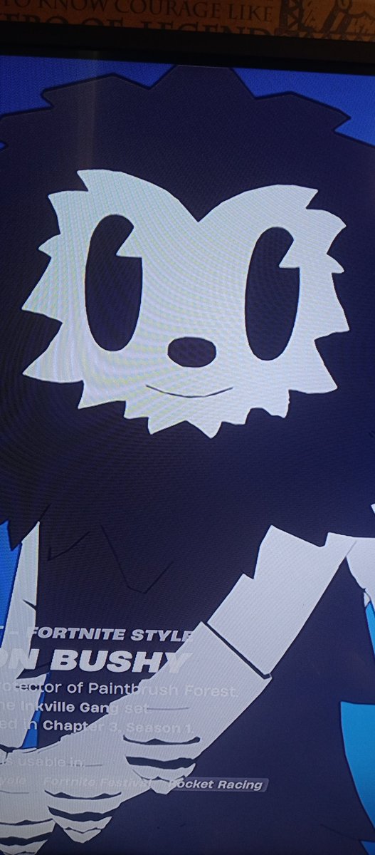 DragonTimaeus's tweet photo. @FortniteStatus Toon Bushy also has a lighter shade of black like Toon Meowscles, so two of the Inkville Gangs don't match the rest. https://t.co/eaQDunLwwu