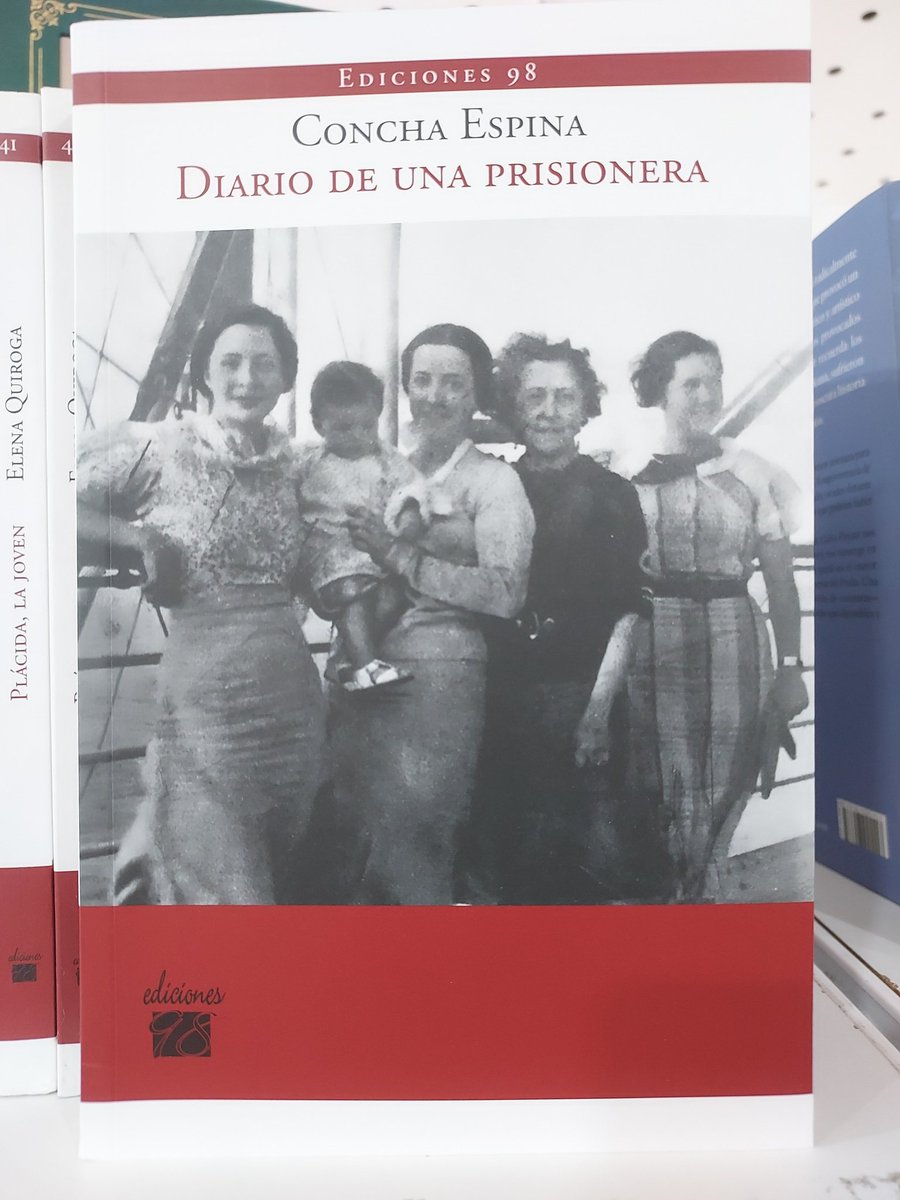 ediciones98's tweet photo. Presentación del libro "Diario de una prisionera" Mañana lunes 1 de junio a las 20:00 en el espacio @rtve en @ferialibromadrid a cargo del editor Jesús  Blázquez 

Contaremos con la presencia de la actriz @rebecaferactriz que leerá textos del libro

#ediciones98 #feriadellibrodemadrid #conchaespina #rtve
