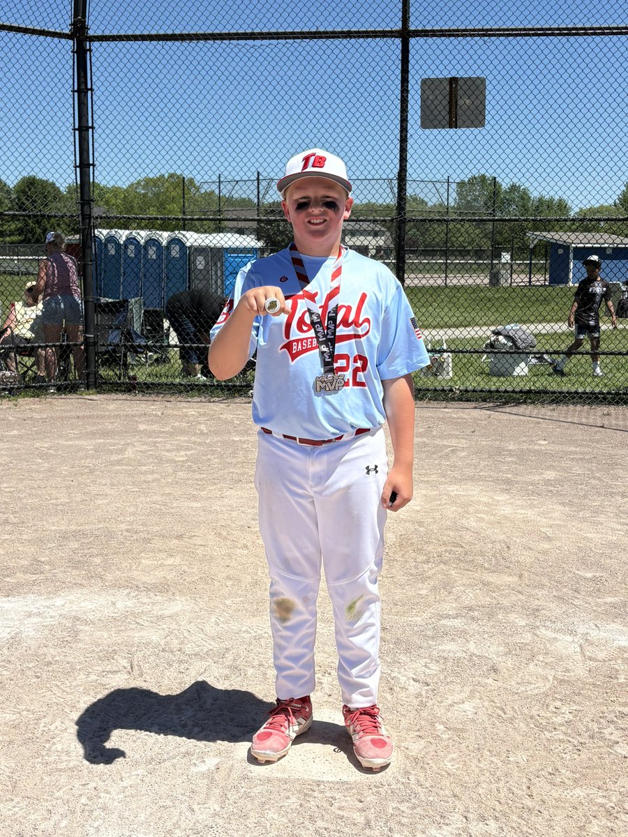 BaseballBatl's tweet photo. HOT OFF THE PRESS here is your Super Regional NIT 10U CHAMPIONS. TOTAL BASEBALL. MVP of the event Jackson Michie https://t.co/mW1SyKKJzS