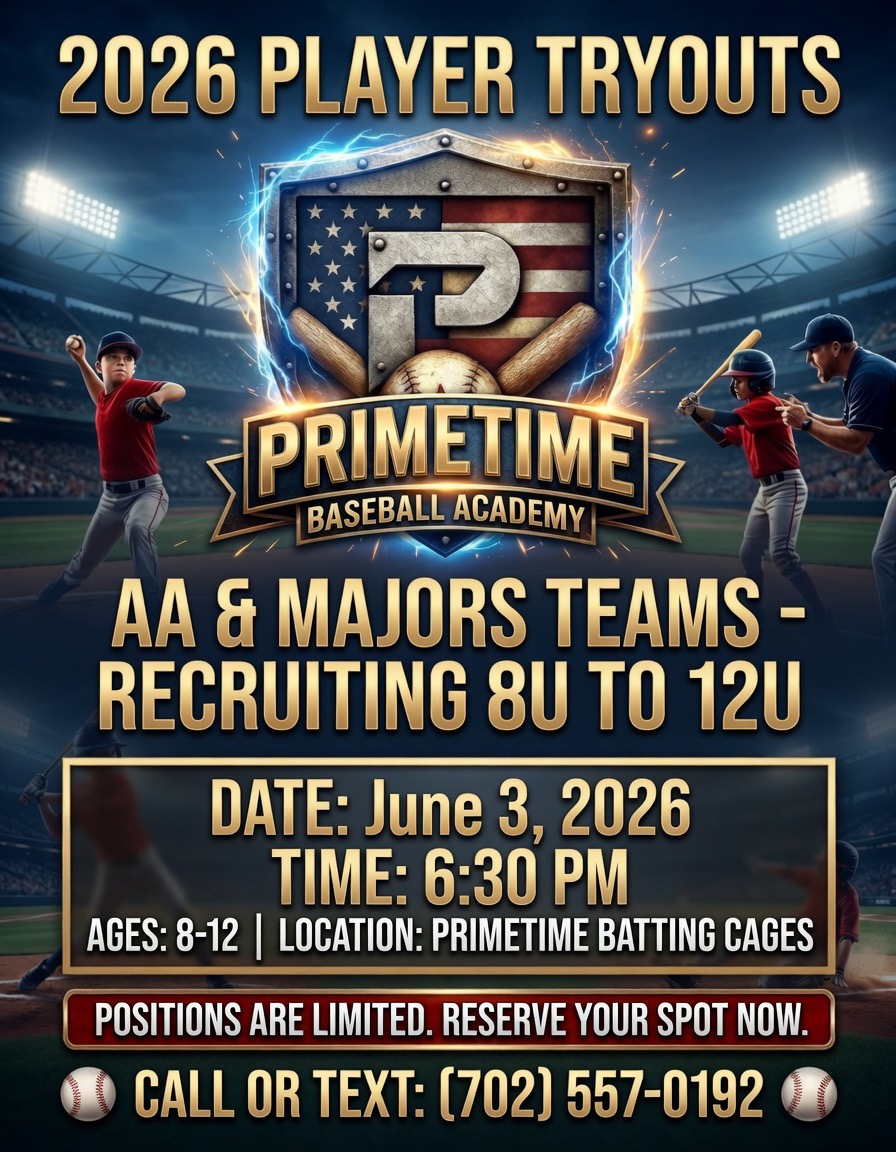 PrimeTime_702's tweet photo. PrimeTime Batting Cages open to the public &amp; monthly memberships. We have yeti &amp; jugs pitching matches #702.409.7820 
https://t.co/8zK3QeKQr5 https://t.co/QTwJpEc6kD