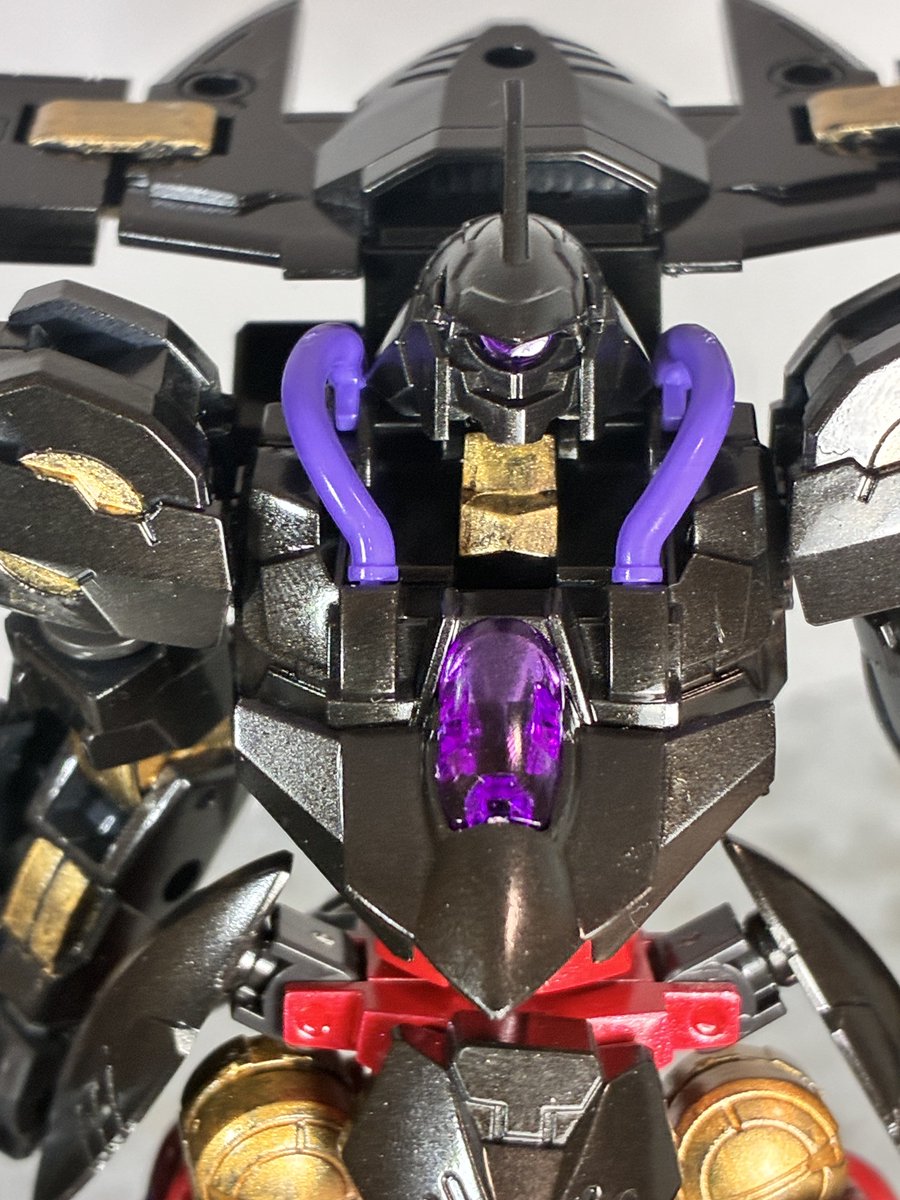 Rustica_F's tweet photo. ヴェルデノヴァ イミテーション作りました！メタルブラックとトップコートでテカテカです！
色以外なんもしなくてもめっちゃカッコイイ……！

 #30MM  #プラモデルライフ https://t.co/VBmUj7e88L