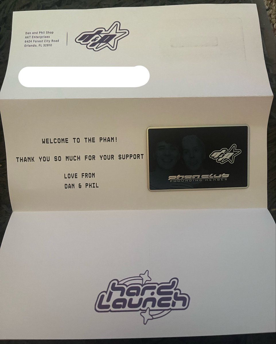 SN0K0PLASM's tweet photo. MY PHAM CARD IS HERE!!!!
time to put it in my wallet and forget i even have it 💜 https://t.co/AztZkSnAX0