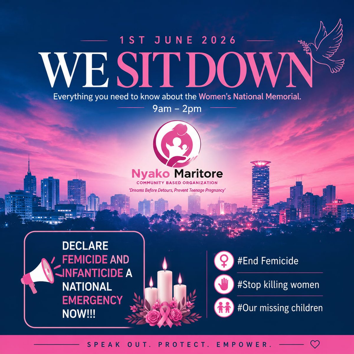 magniffiqque's tweet photo. I will be attending. 
#endfemicide
#EndPedicide

@nyakomaritore https://t.co/FJVvHITD7d