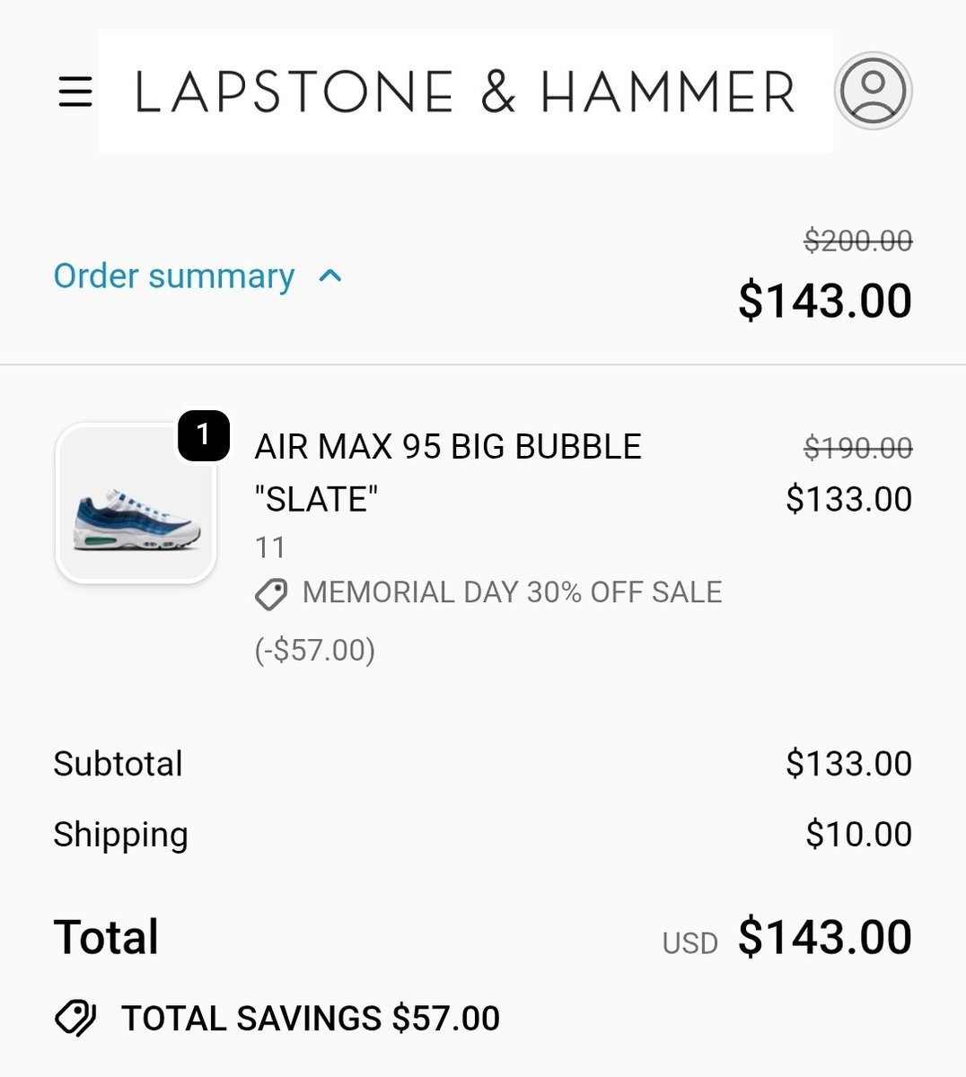 CapleJai's tweet photo. @LapstoneHammer @Nike #AirMax95 😉 https://t.co/TaYhpdZfXa