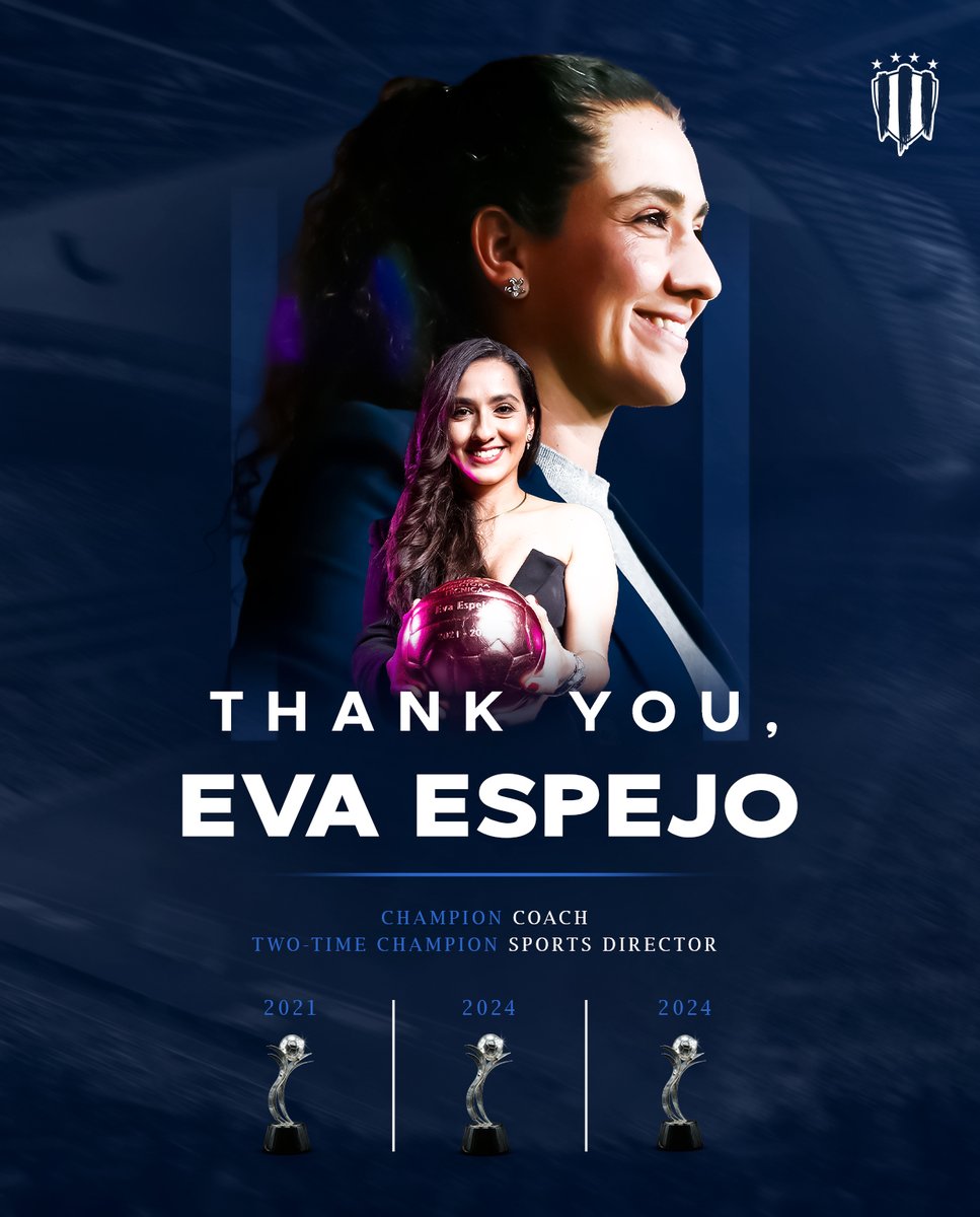 WeAreRayados's tweet photo. Thank you for believing, building, and leaving your mark on our history. 💙

Your legacy with Rayadas will last forever. 🙌🏼 https://t.co/X7PLZ2m9i4