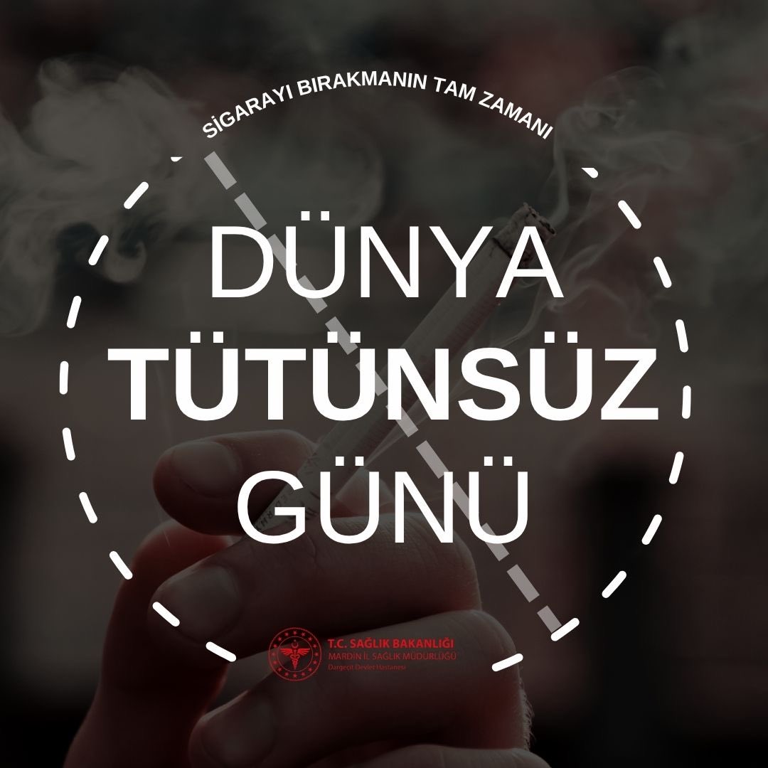 dargecitdevleth's tweet photo. #dünyatütünsüzgünü @sbkhgm  @mardinilsaglik https://t.co/M6BlcrBGCl
