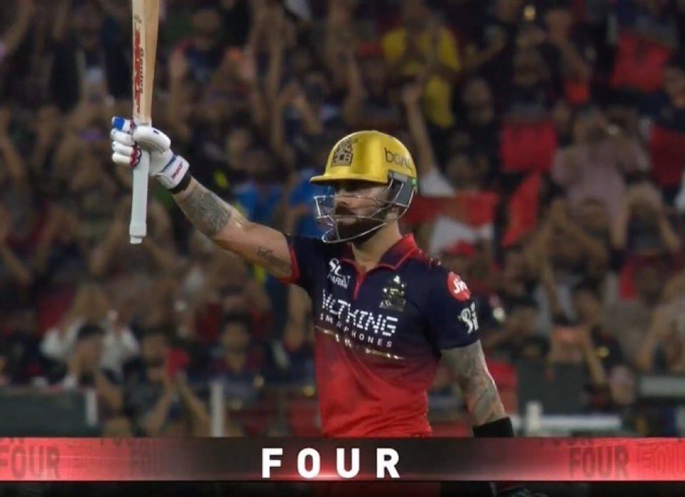 TrendVirat's tweet photo. Four T20 finals. Four fifty-plus scores. One name “Virat Kohli”.

2014 T20 World Cup Final ✅
2016 IPL Final ✅
2024 T20 World Cup Final ✅
2026 IPL Final ✅*

The ultimate big-match player continues to redefine consistency on cricket’s biggest stages. 🐐🔥 https://t.co/BpLjR8gXMT