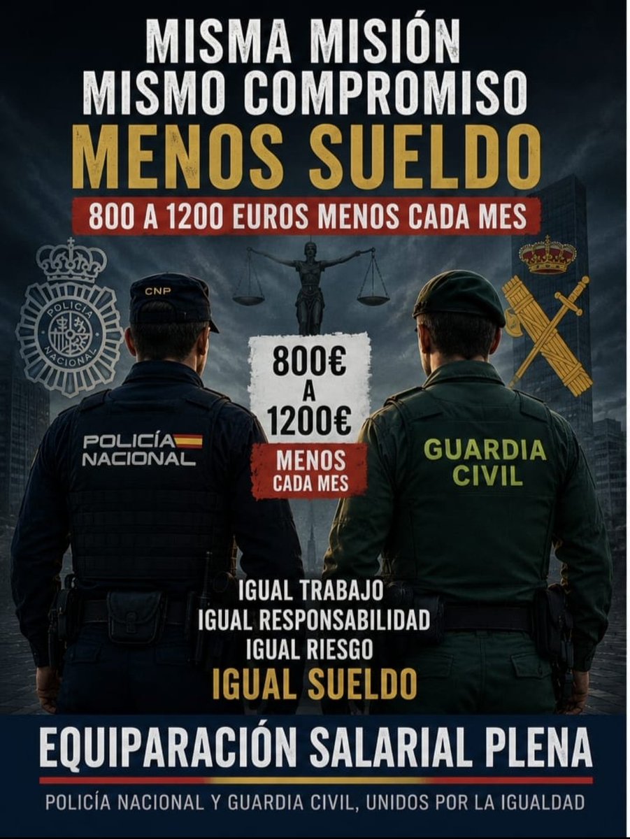 el_sudes's tweet photo. #juntosequiparacionplena por una equiparacion plena y justa. Para una policía excelente https://t.co/ubvfqu1N4m