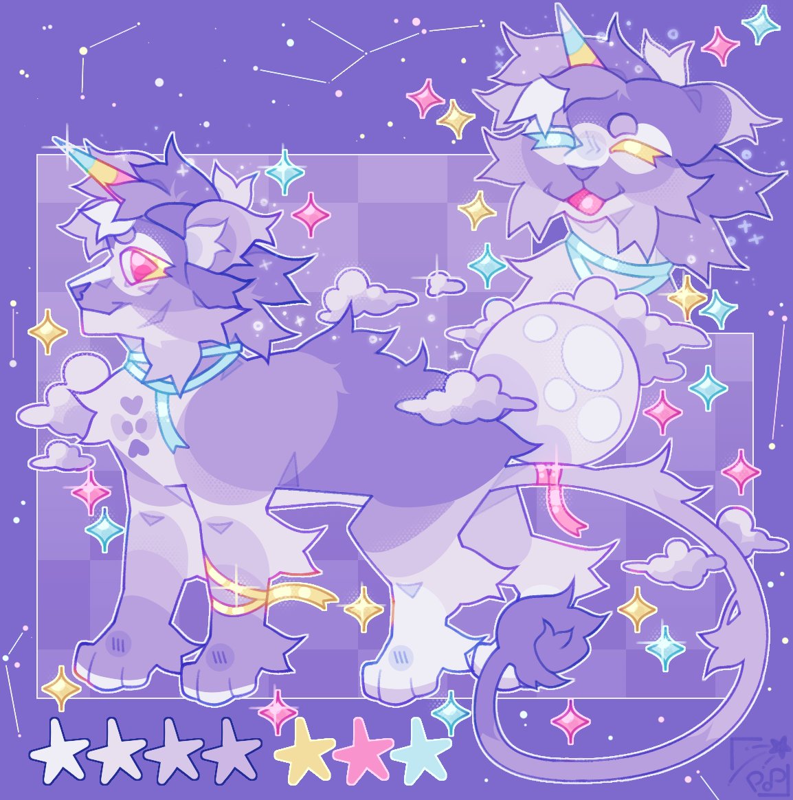SSTARRYP0PP's tweet photo. 💫Commissions are open over on my VGen! If you're interested in nabbing rendered work, wiggly work, or even just simple symmetrical custom designs, now's your chance! 💫

⭐️https://t.co/CvulebB0WZ ⭐️

#furrycommissions #commissionsopen https://t.co/oDbZ9SQNWV