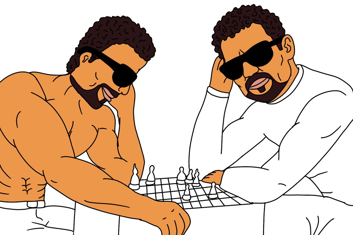 friendtechLFG's tweet photo. Grateful to share my 6th art work for Emin Hot Summer preparing myself for huge summer upon us

This time Emin plays chess of course with himself there is no other opponent can challenge him only he enjoys while play with himself this is the Emin Hot Summer way

@HotEminSummer @nobsfud @ExcelBaller @twitt_tr
@0xSmitty let's be ready for the Emin Hot Summer 🔥