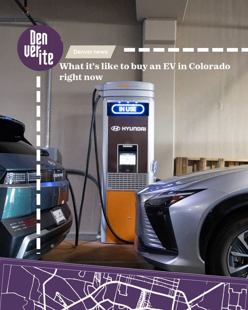 GovofCO's tweet photo. While federal EV tax credits have ended, Colorado is leading the way with state incentives that make electric vehicles more affordable for working families. From rebates on new and used EVs to helping lower-income Coloradans trade in older gas vehicles, Colorado is expanding cleaner transportation options while helping residents save money on fuel and maintenance over time.