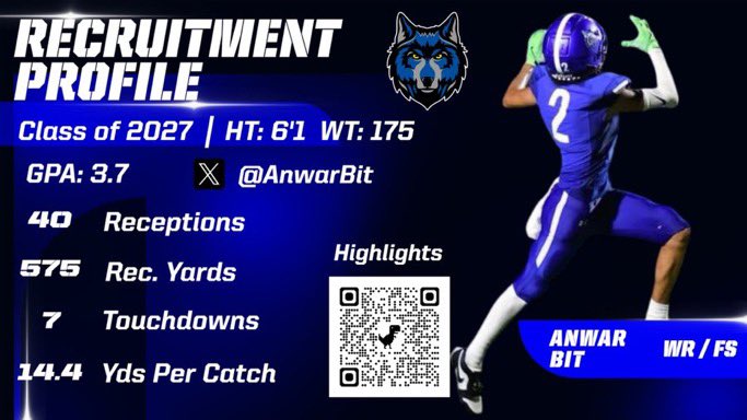 AnwarBit's tweet photo. @CoachAJG @CULionsFB @CUFBrecruiting https://t.co/cTTXuDhmBU https://t.co/R5ImLeuUgO